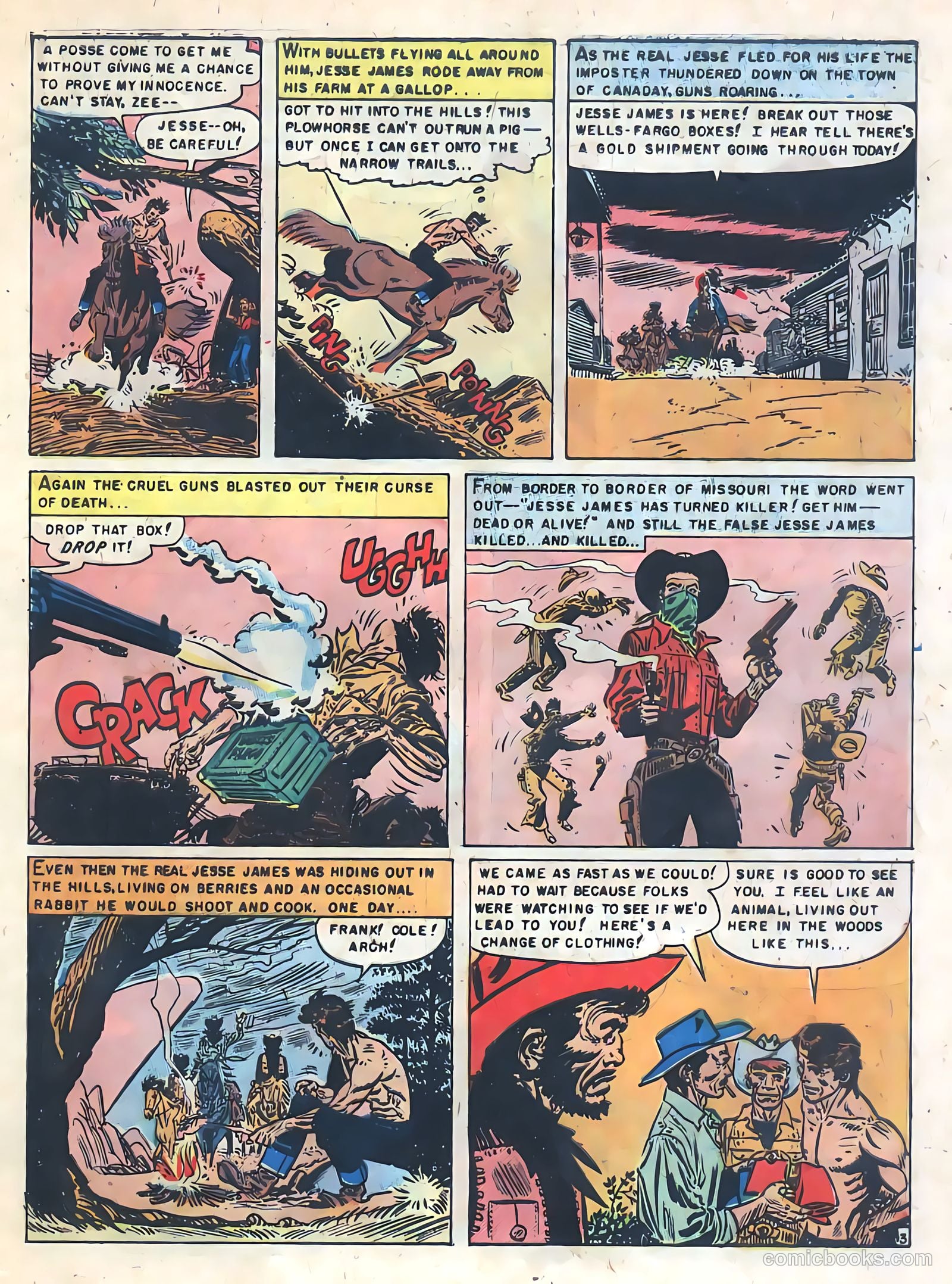 Jesse James #6 (1952) — page 5 of 36