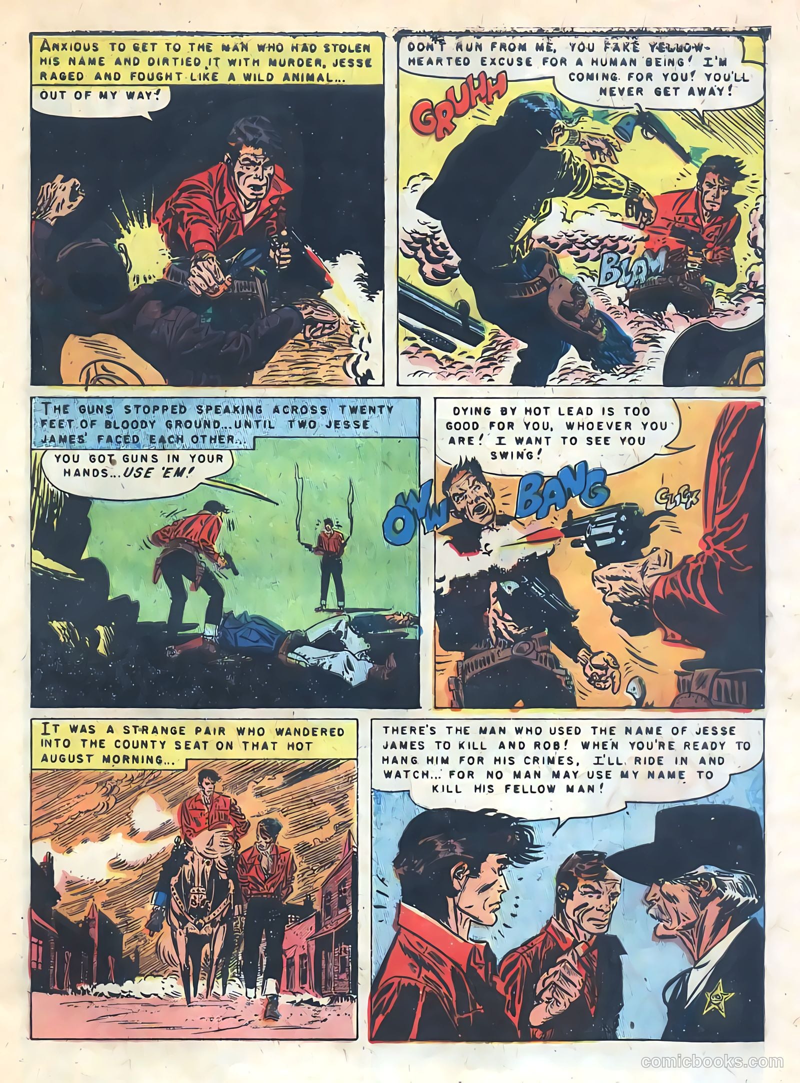 Jesse James #6 (1952) — page 9 of 36