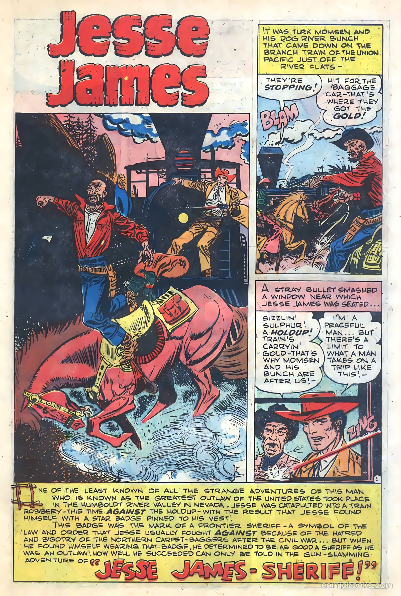 Jesse James #6 (1952) — page 11 of 36