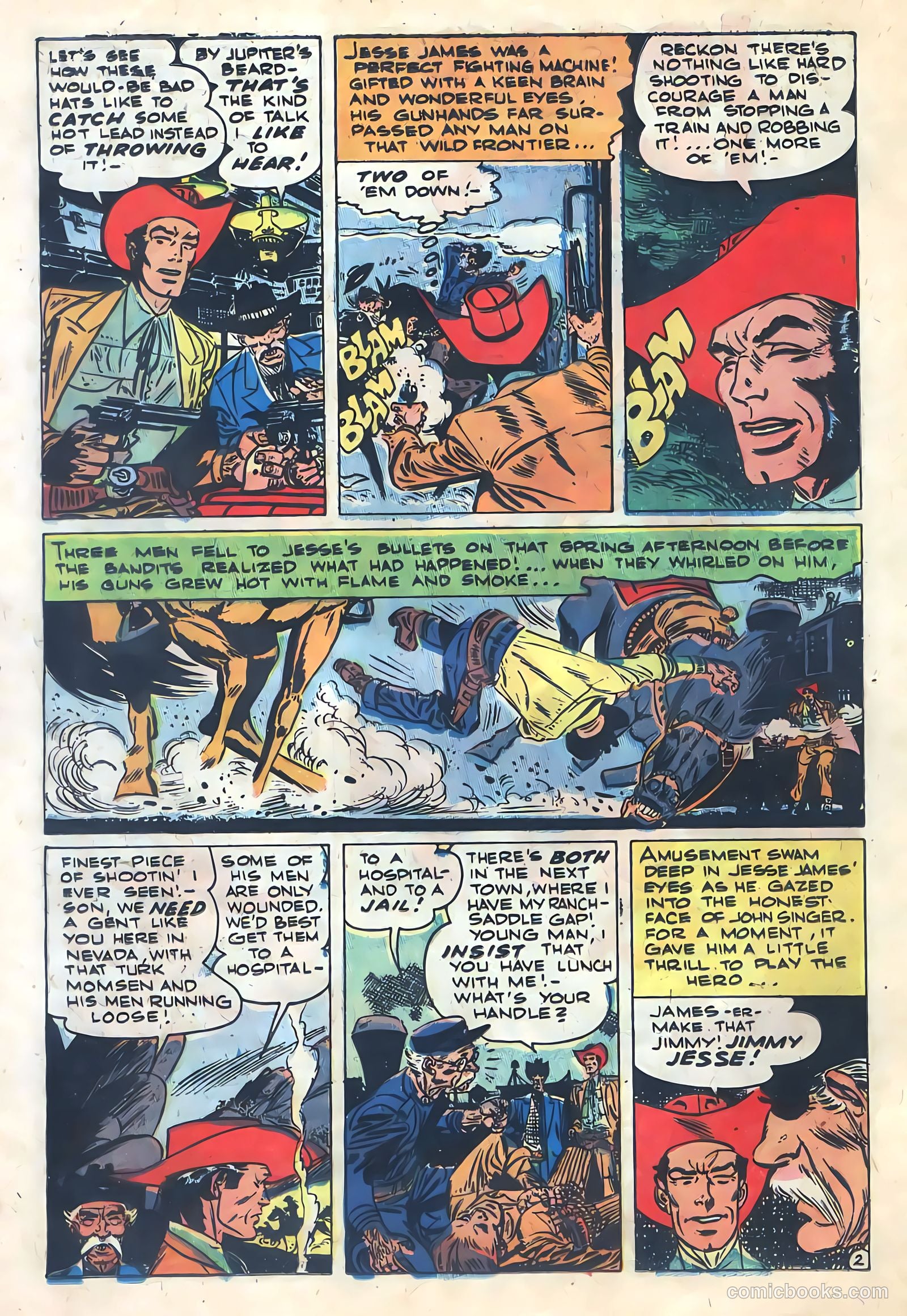 Jesse James #6 (1952) — page 12 of 36