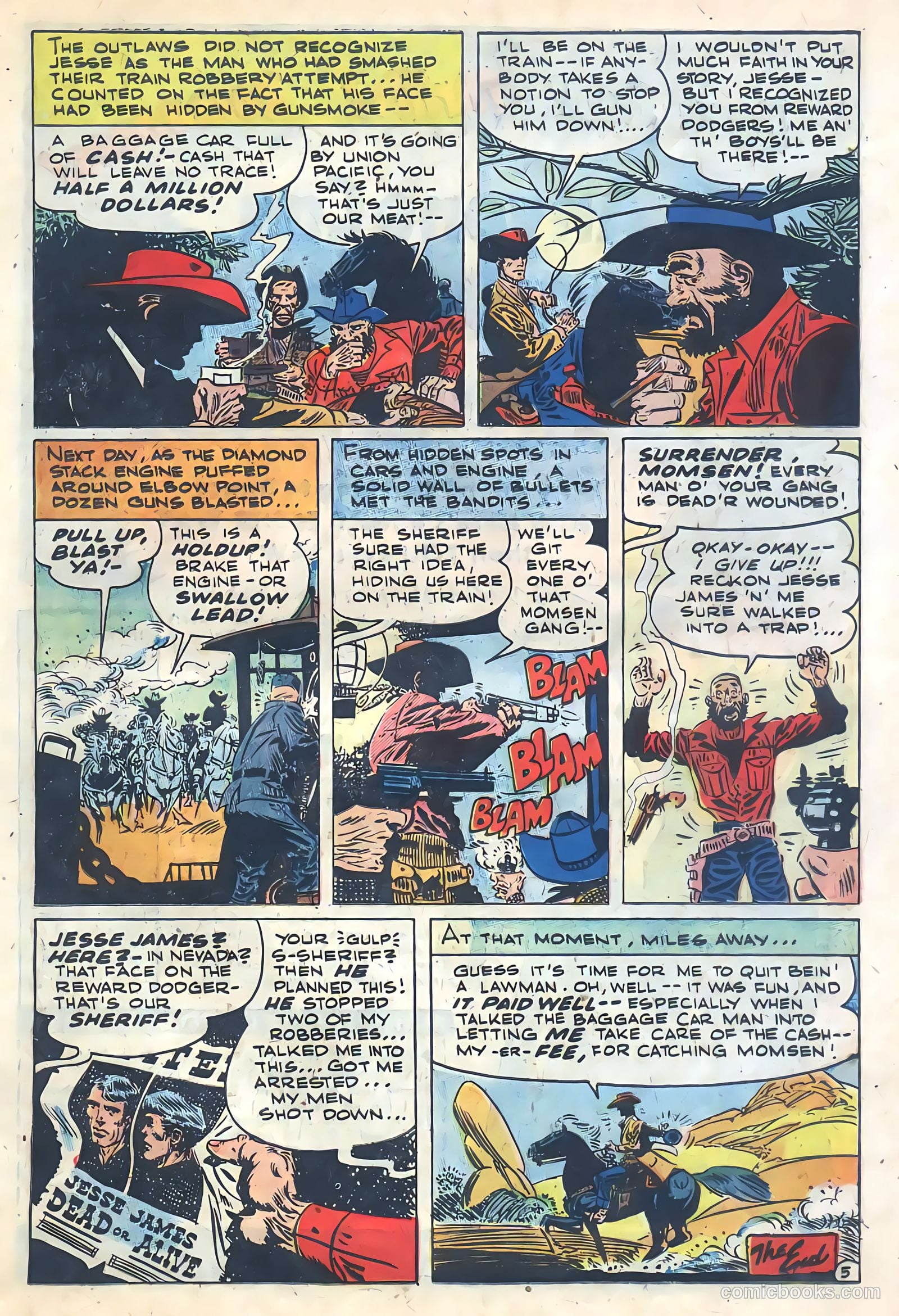 Jesse James #6 (1952) — page 15 of 36
