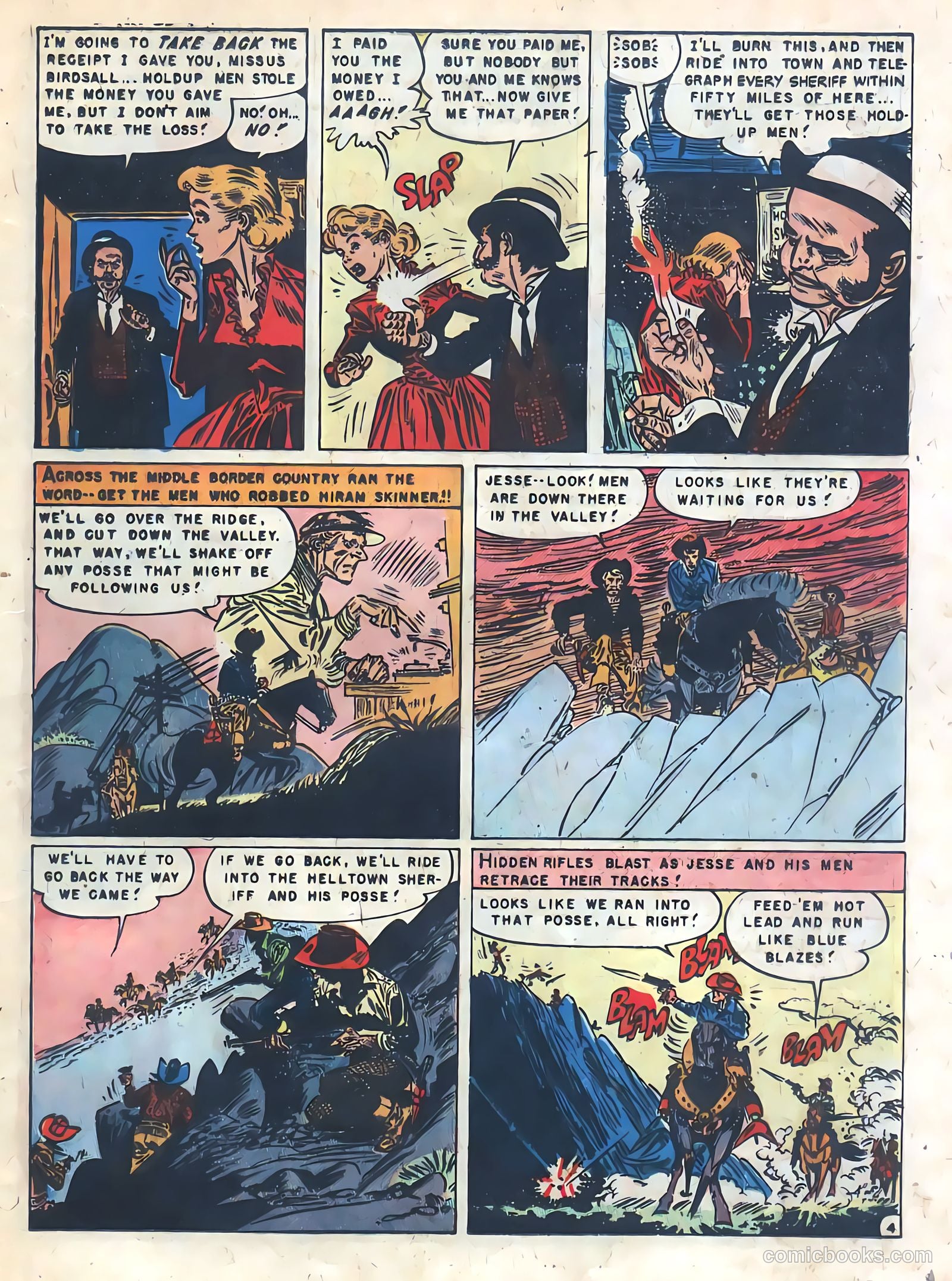 Jesse James #6 (1952) — page 21 of 36
