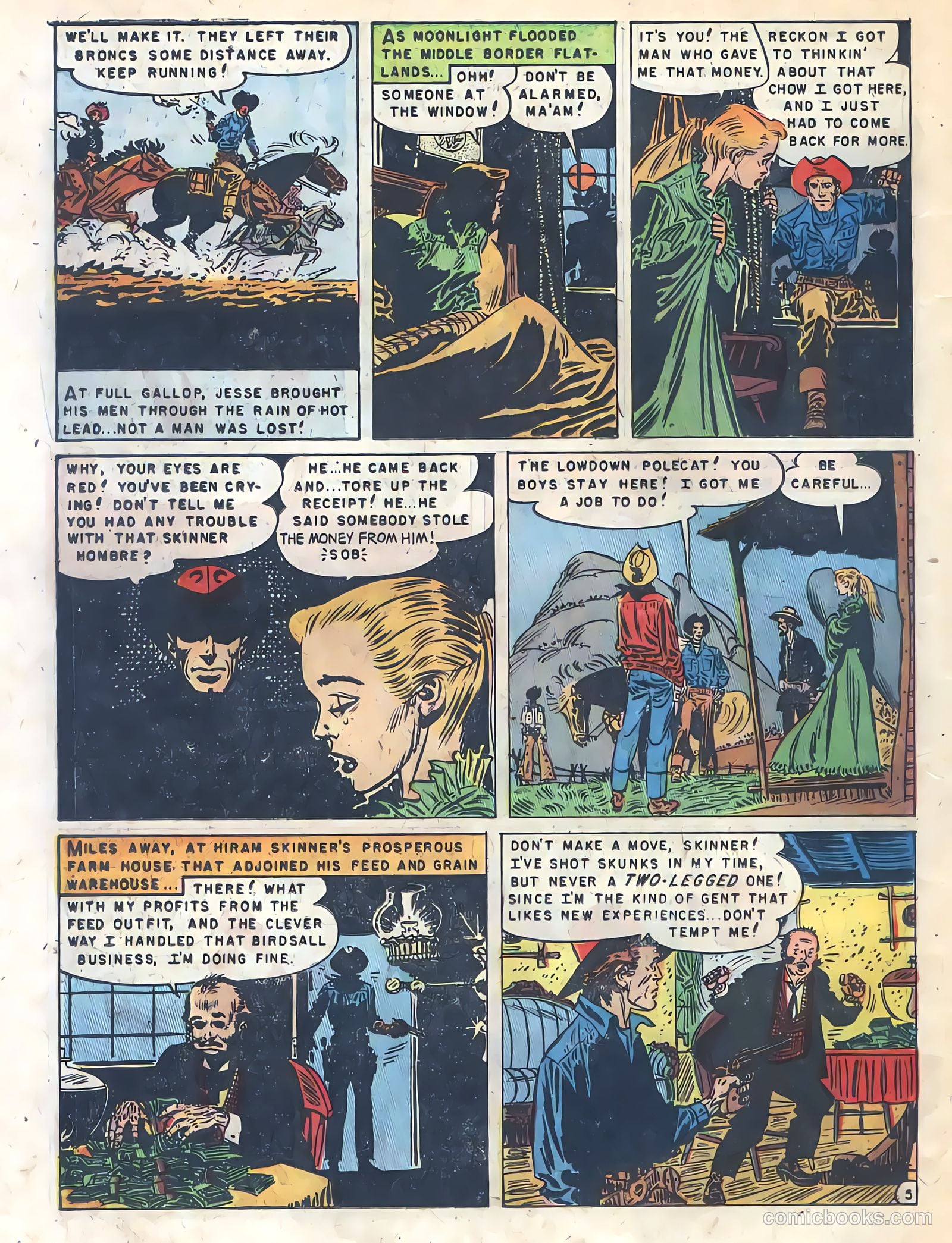 Jesse James #6 (1952) — page 22 of 36