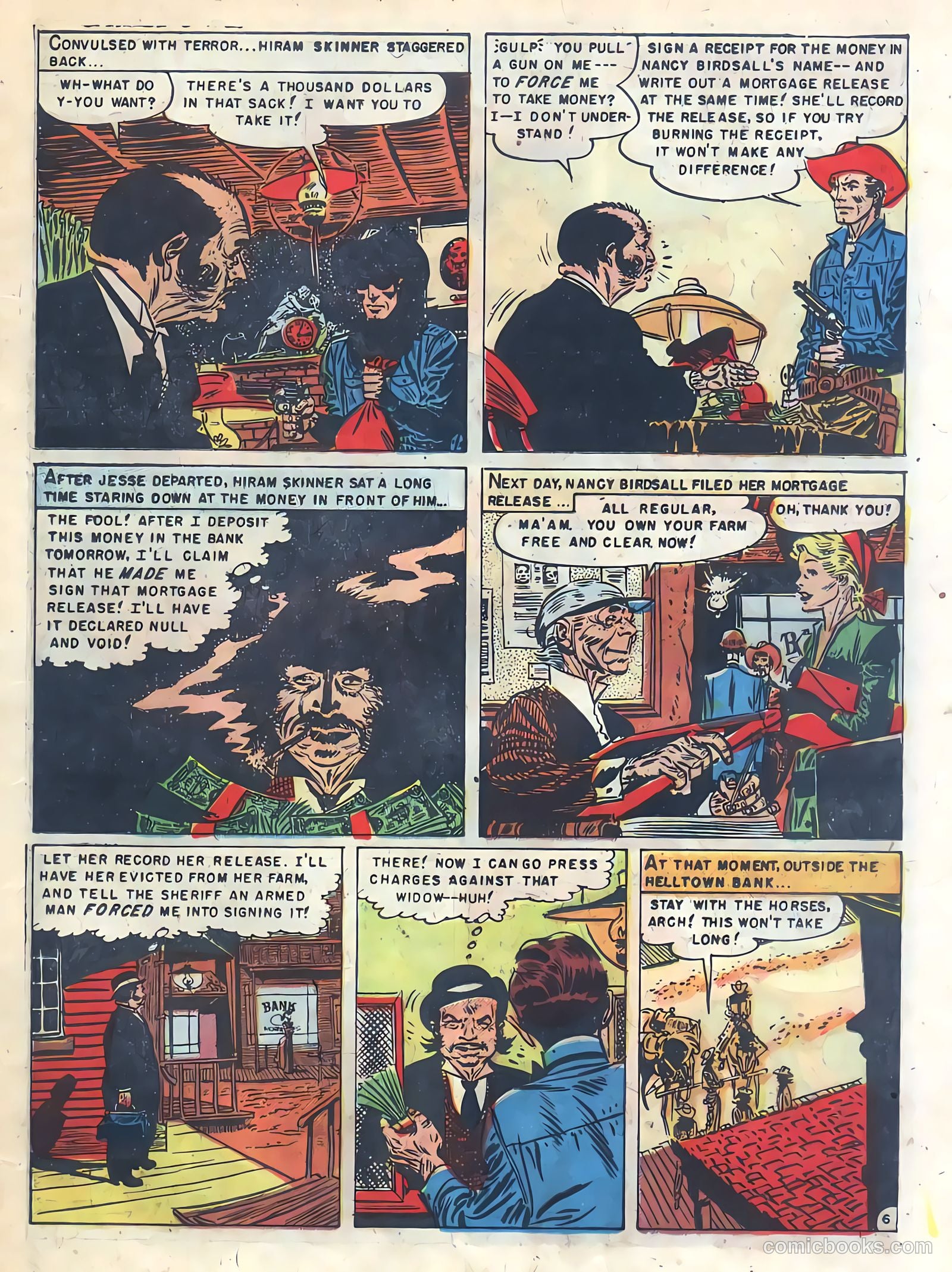 Jesse James #6 (1952) — page 23 of 36