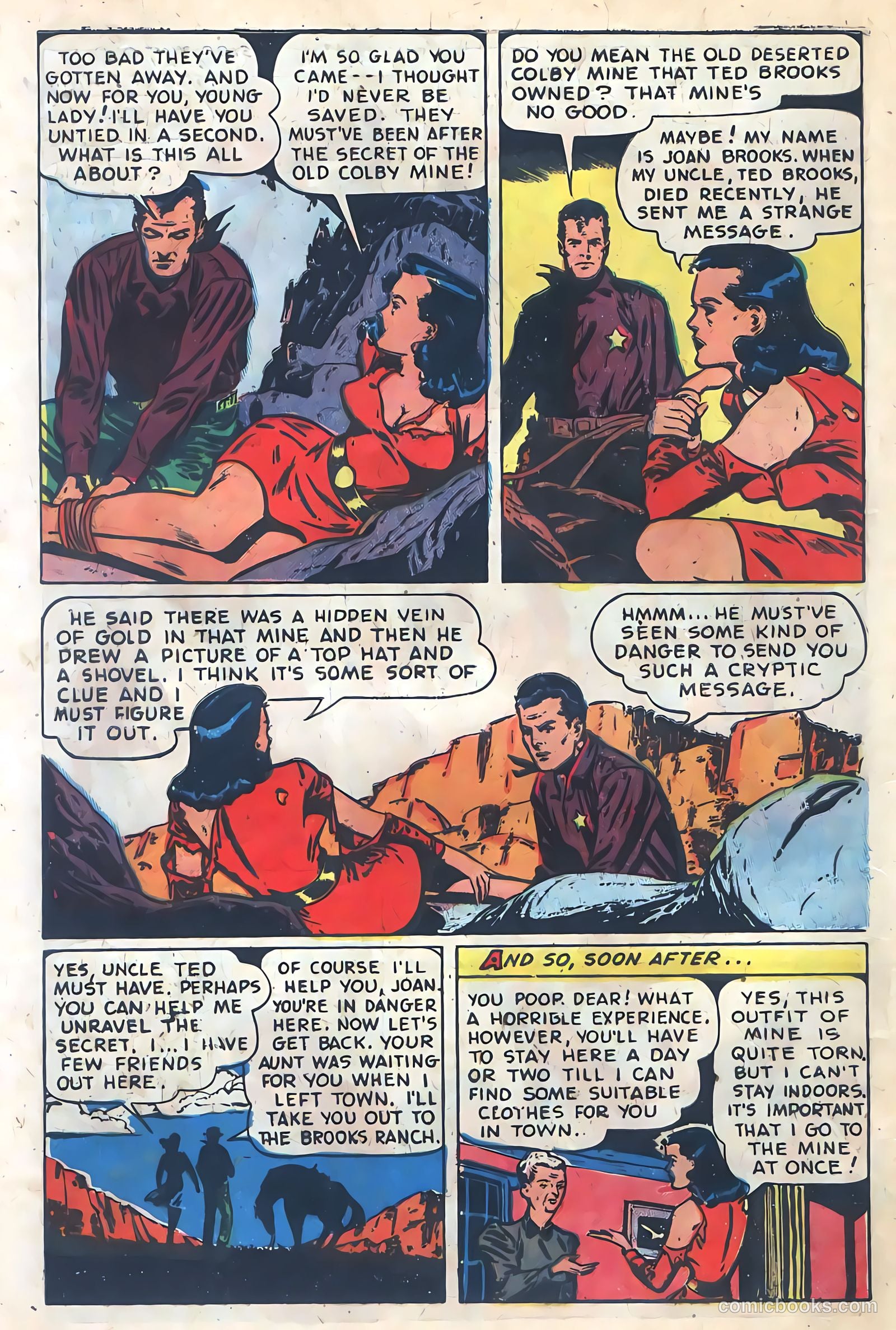Jesse James #6 (1952) — page 28 of 36