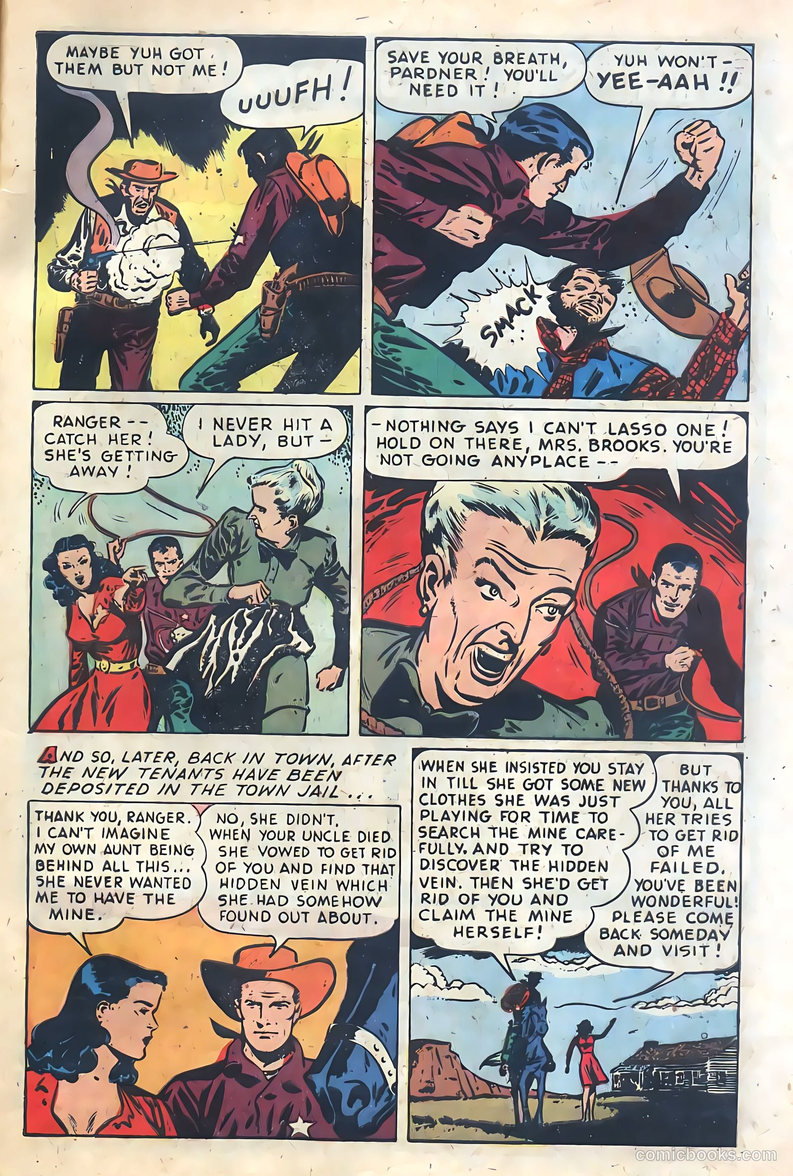 Jesse James #6 (1952) — page 33 of 36