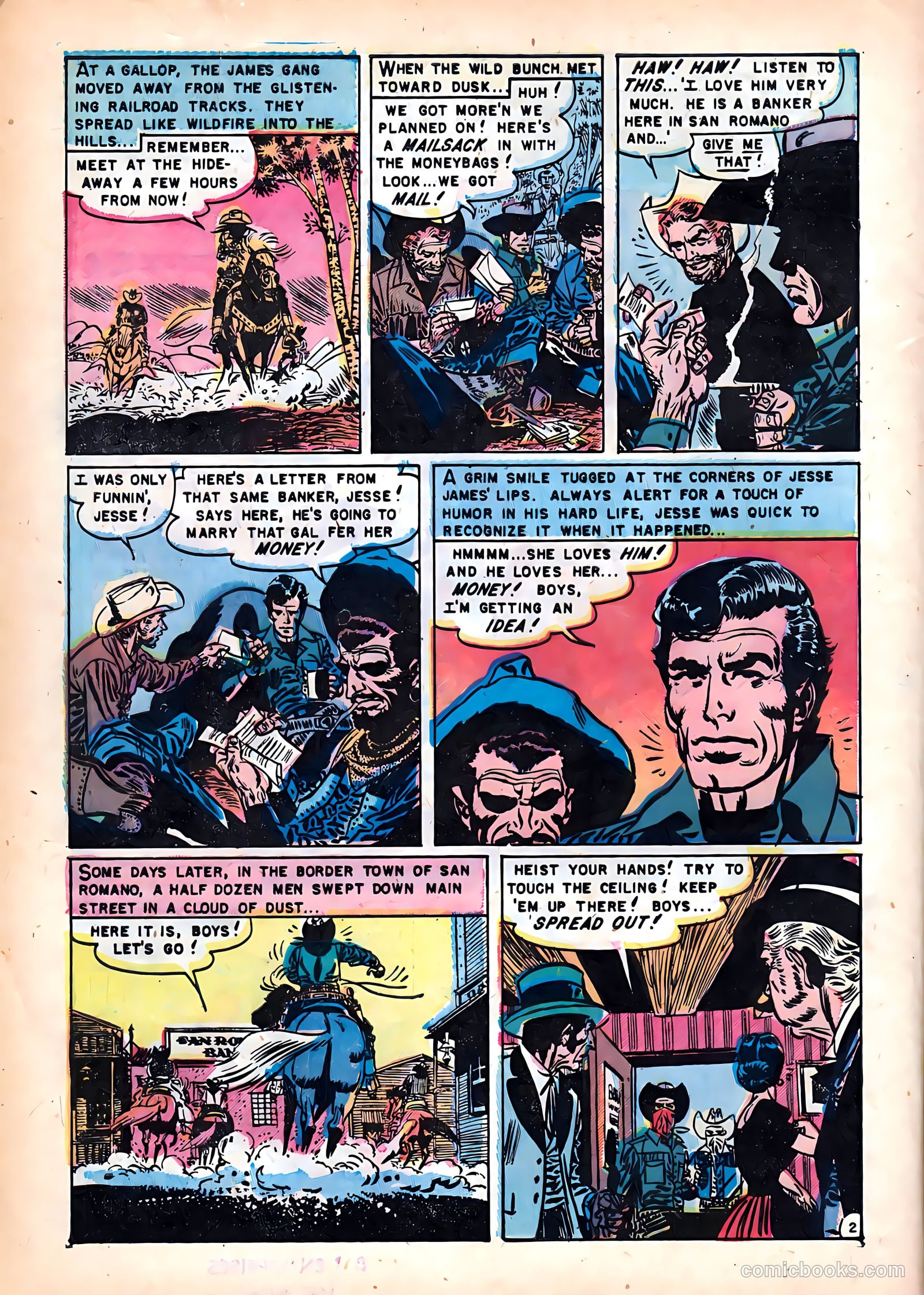 Jesse James #7 (1952) — page 4 of 36