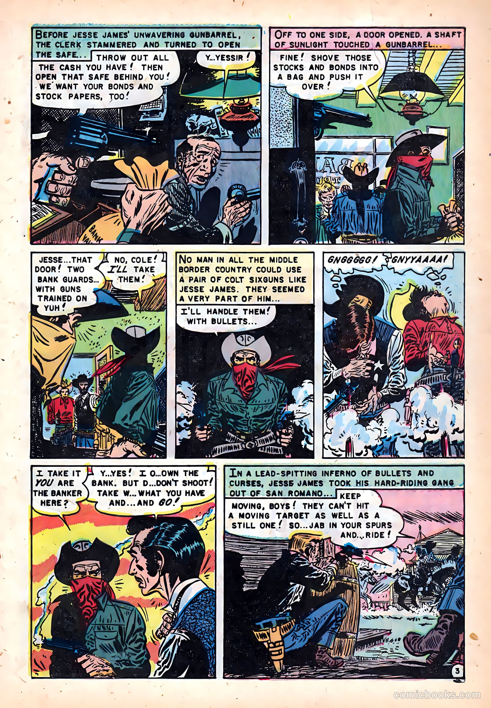 Jesse James #7 (1952) — page 5 of 36