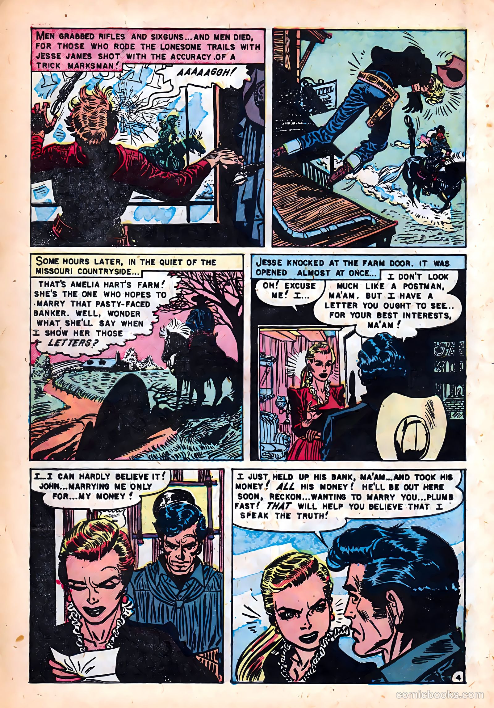Jesse James #7 (1952) — page 6 of 36