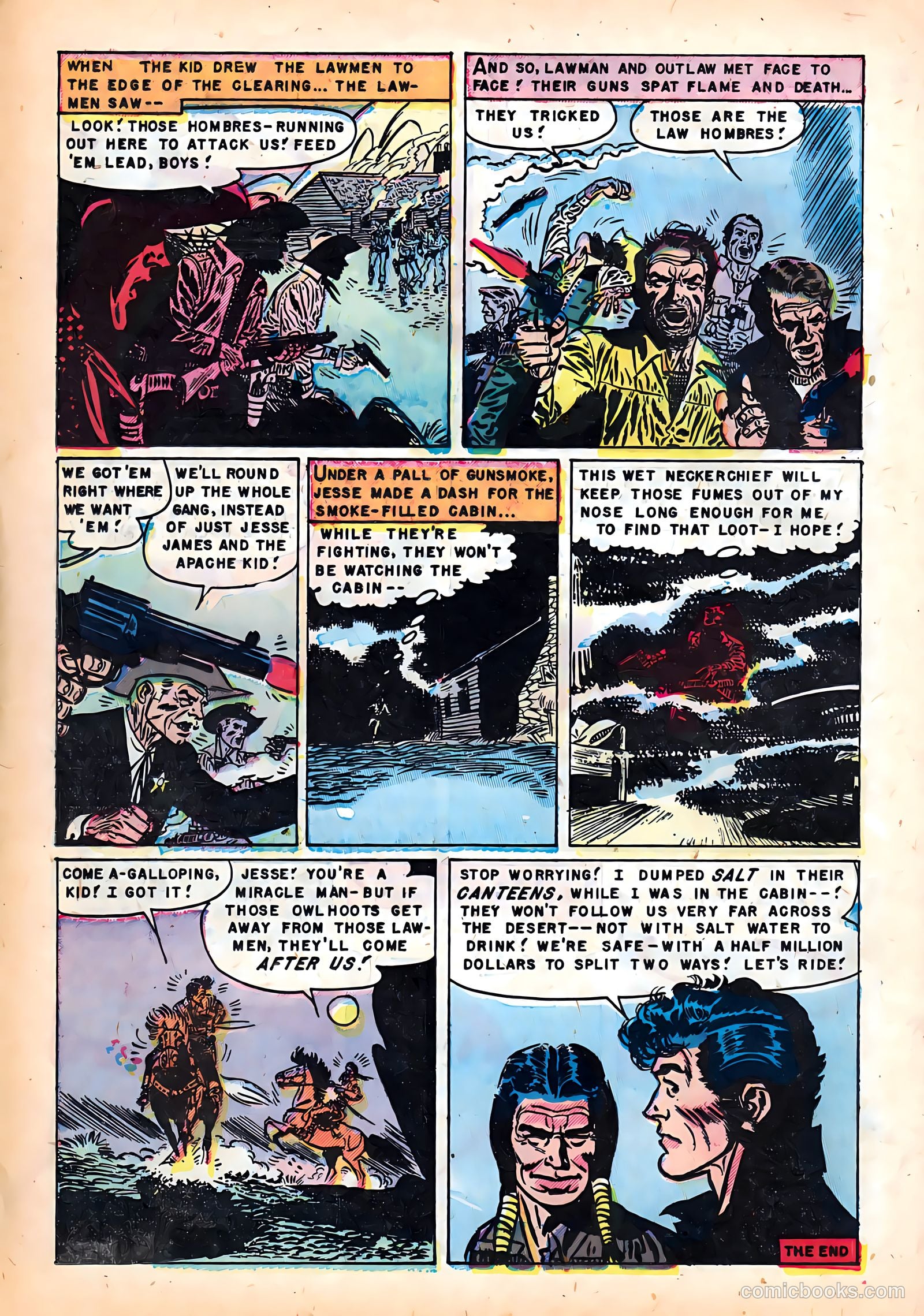 Jesse James #7 (1952) — page 16 of 36