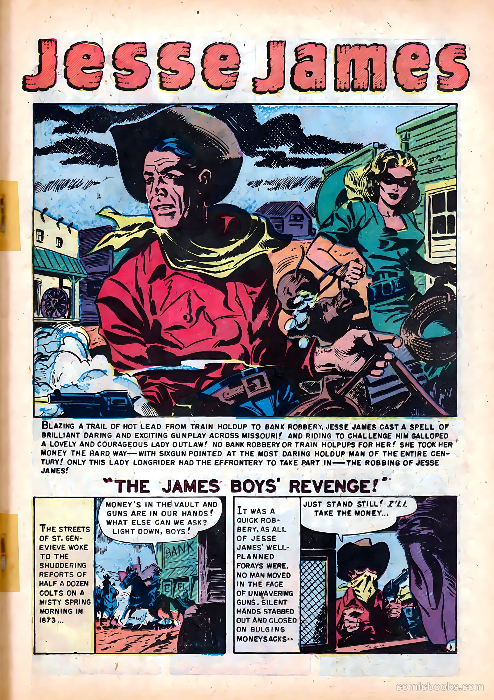Jesse James #7 (1952) — page 19 of 36