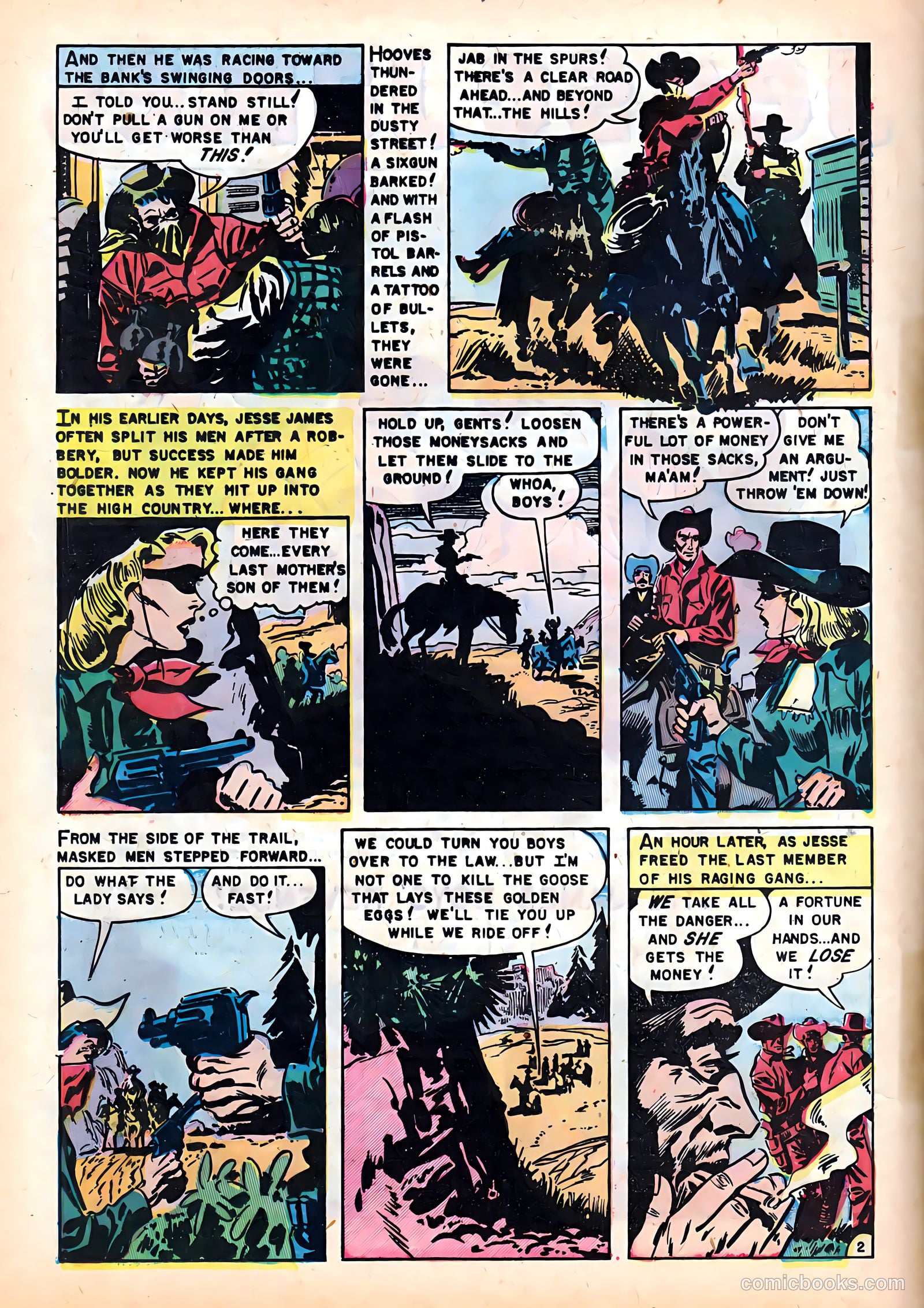 Jesse James #7 (1952) — page 20 of 36