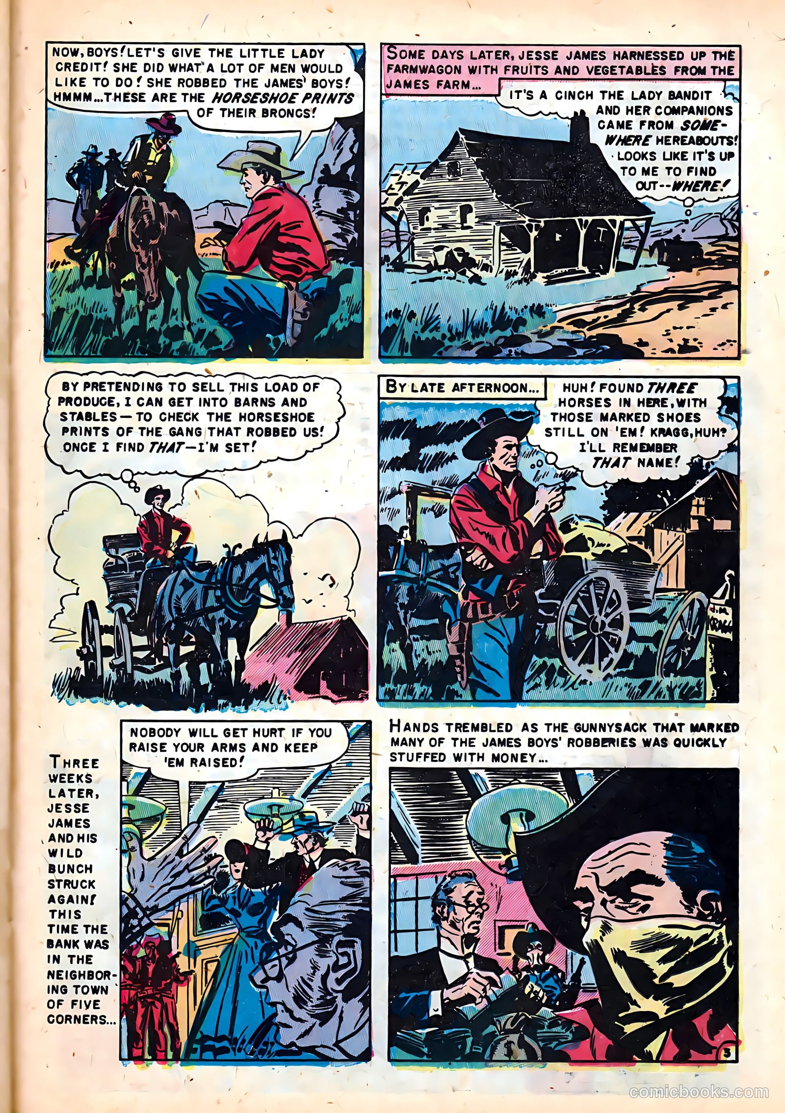 Jesse James #7 (1952) — page 21 of 36