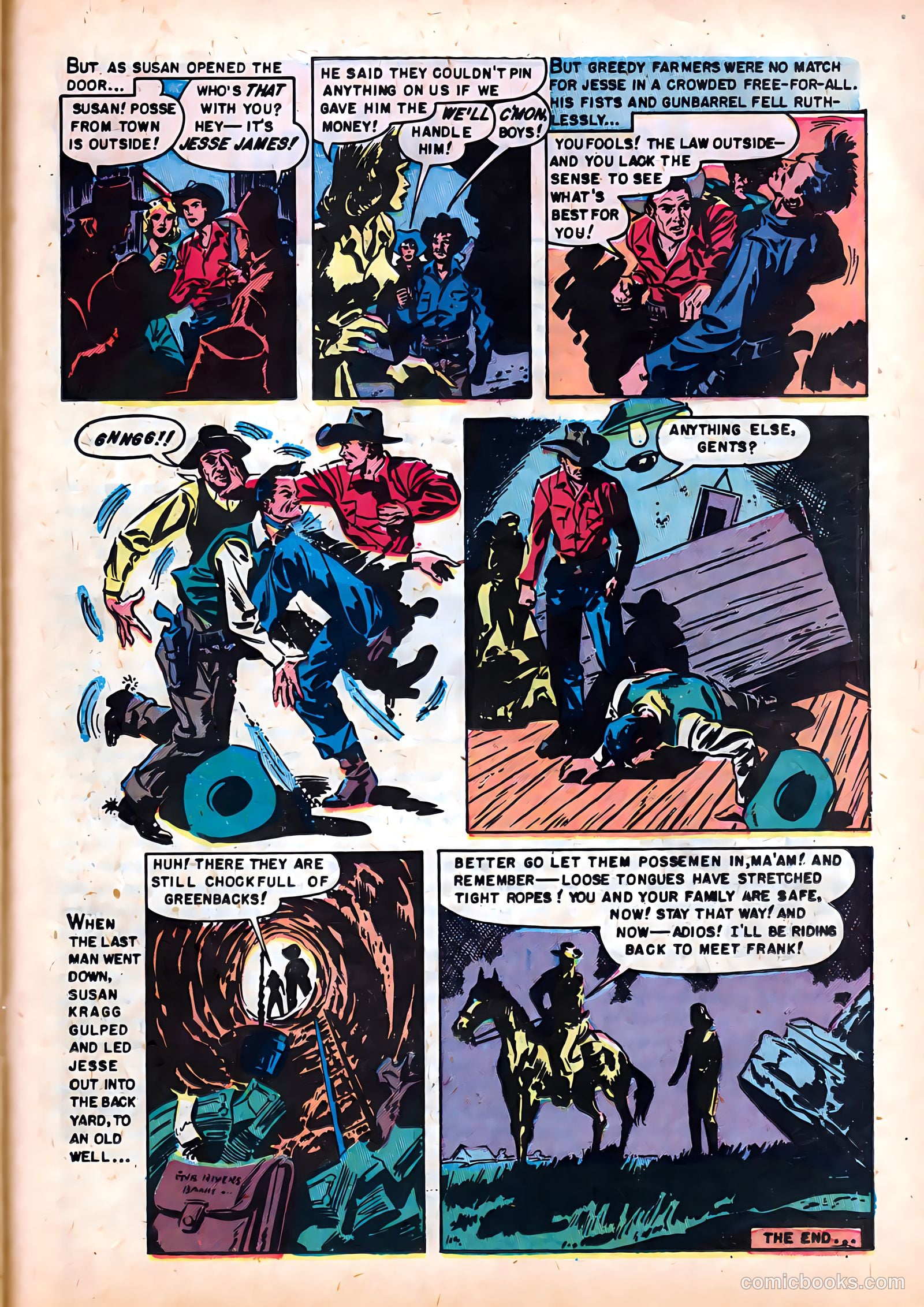 Jesse James #7 (1952) — page 23 of 36