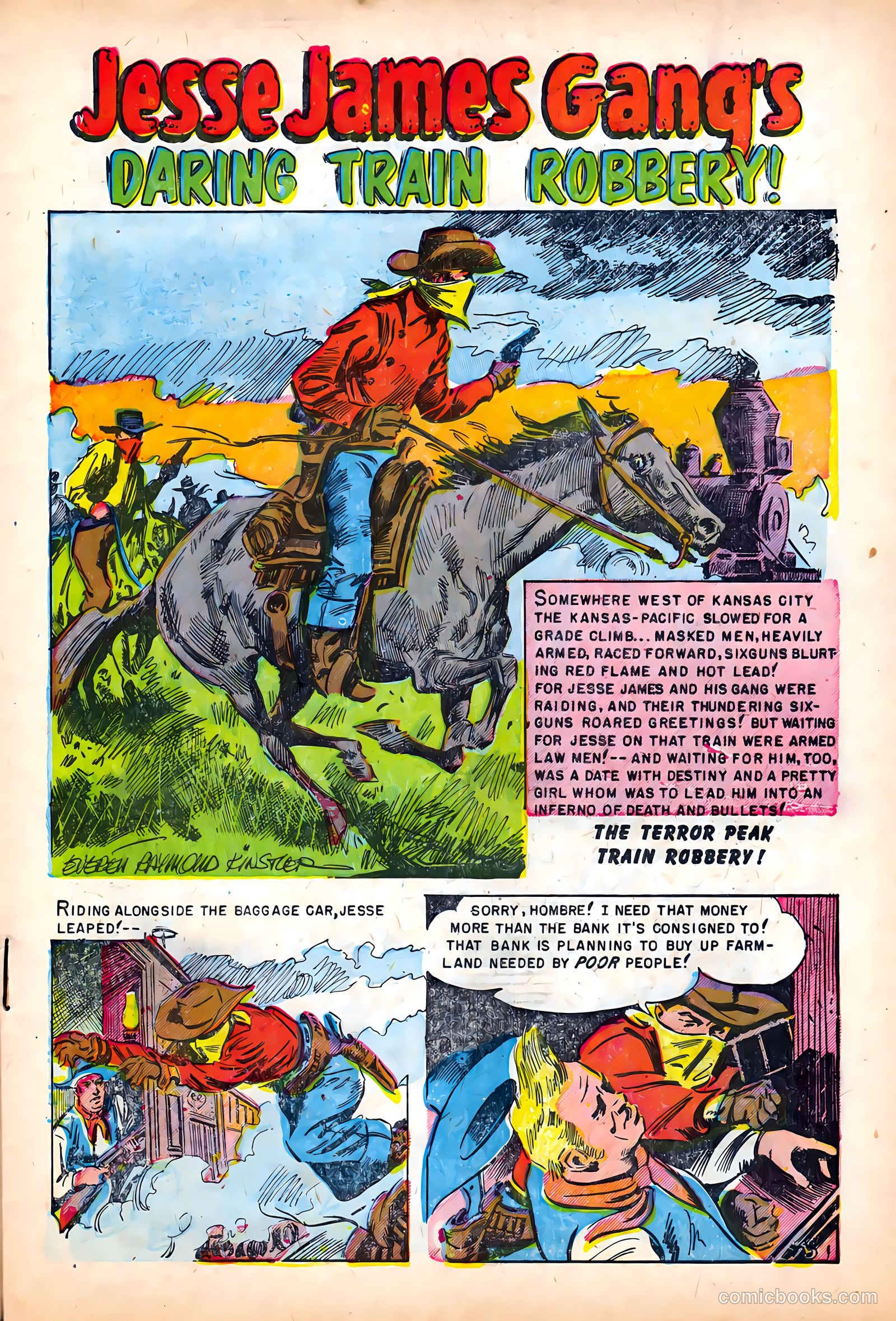 Jesse James #8 (1952) — page 3 of 36