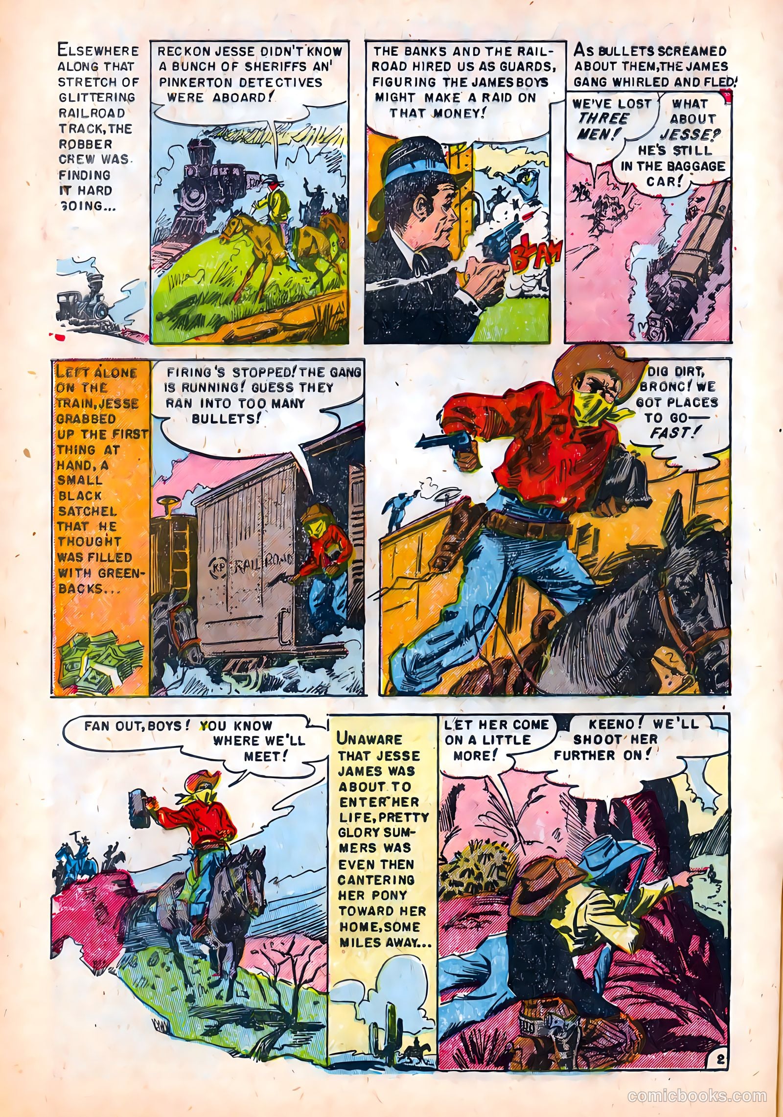 Jesse James #8 (1952) — page 4 of 36