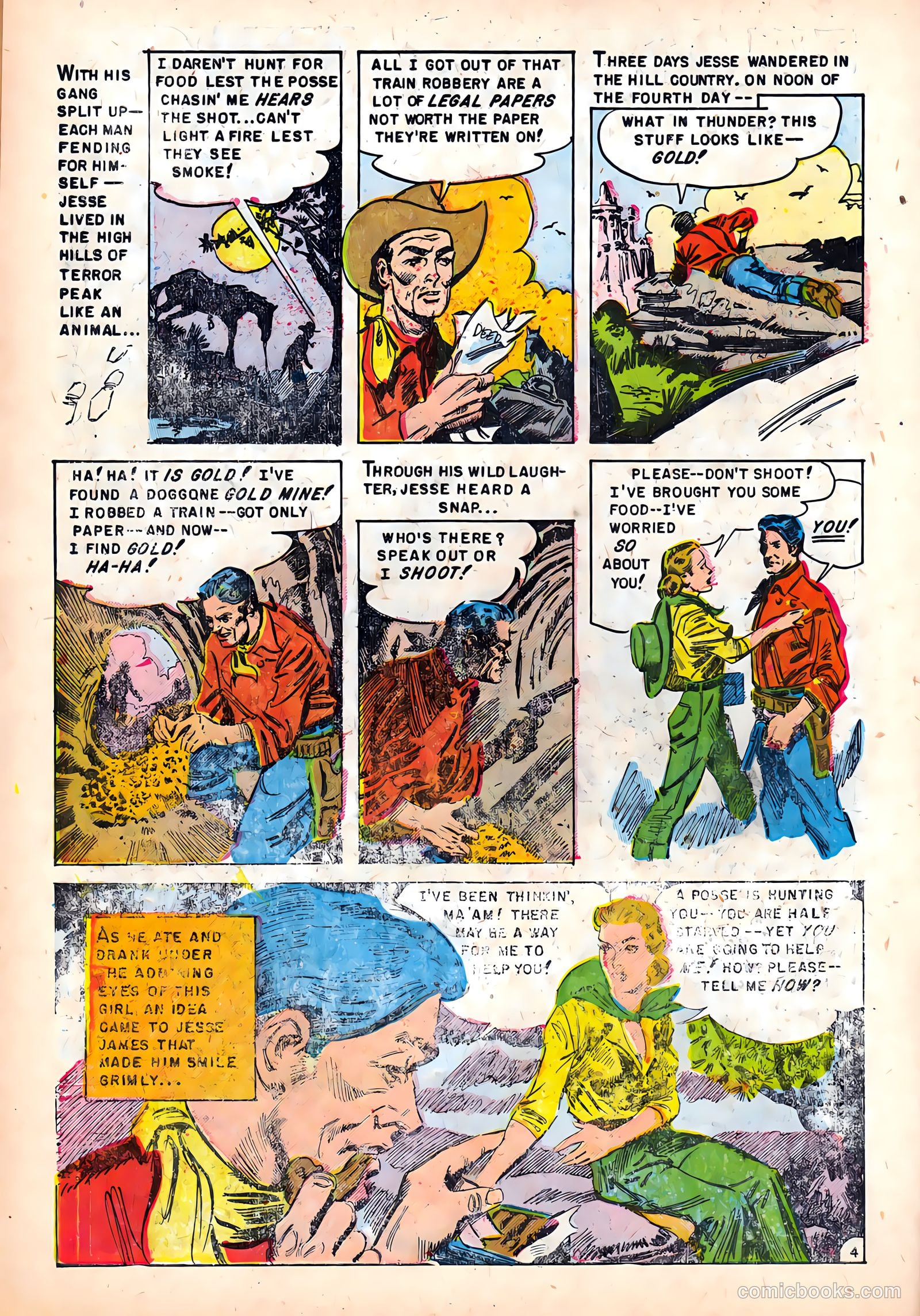 Jesse James #8 (1952) — page 6 of 36