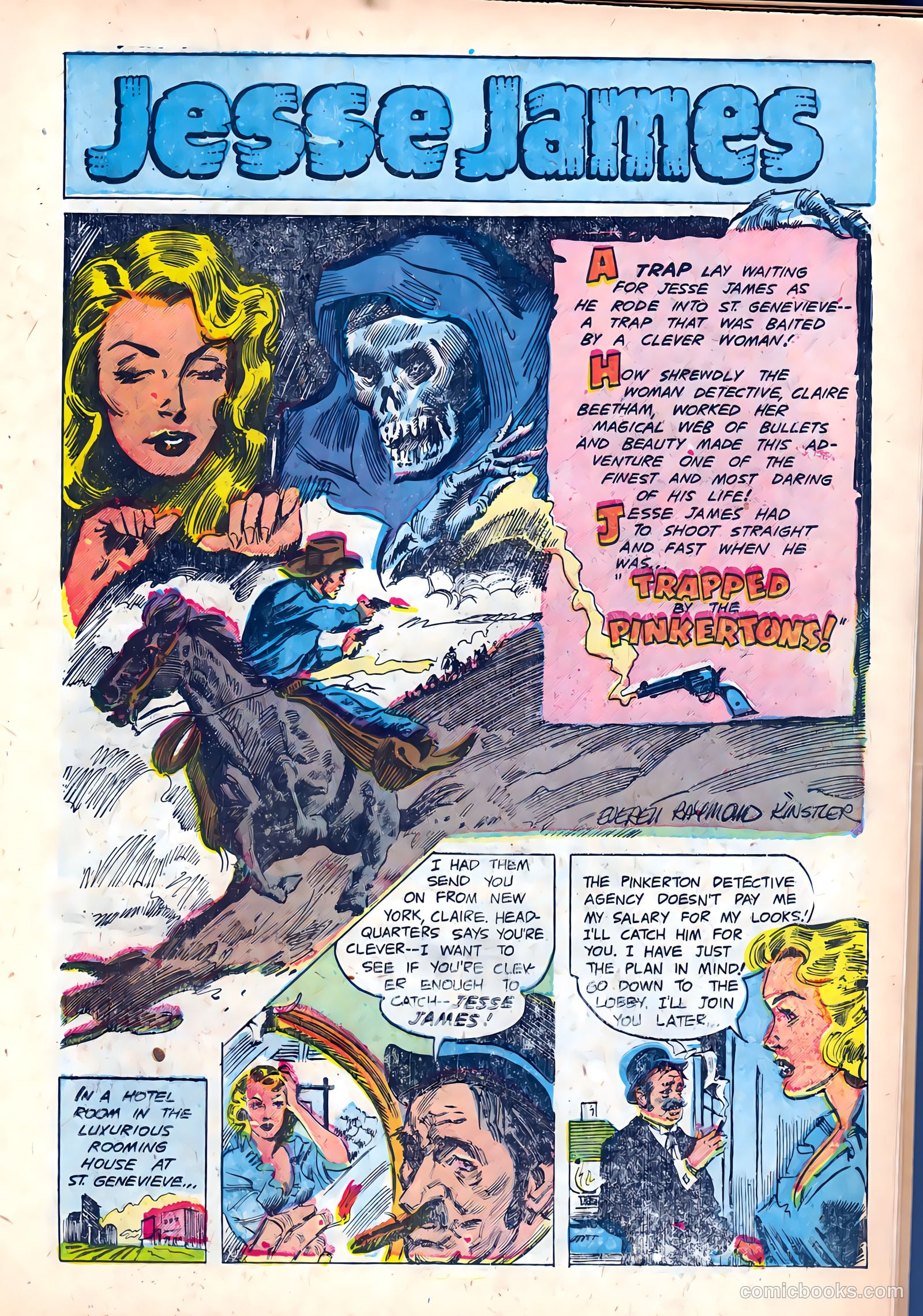 Jesse James #8 (1952) — page 11 of 36