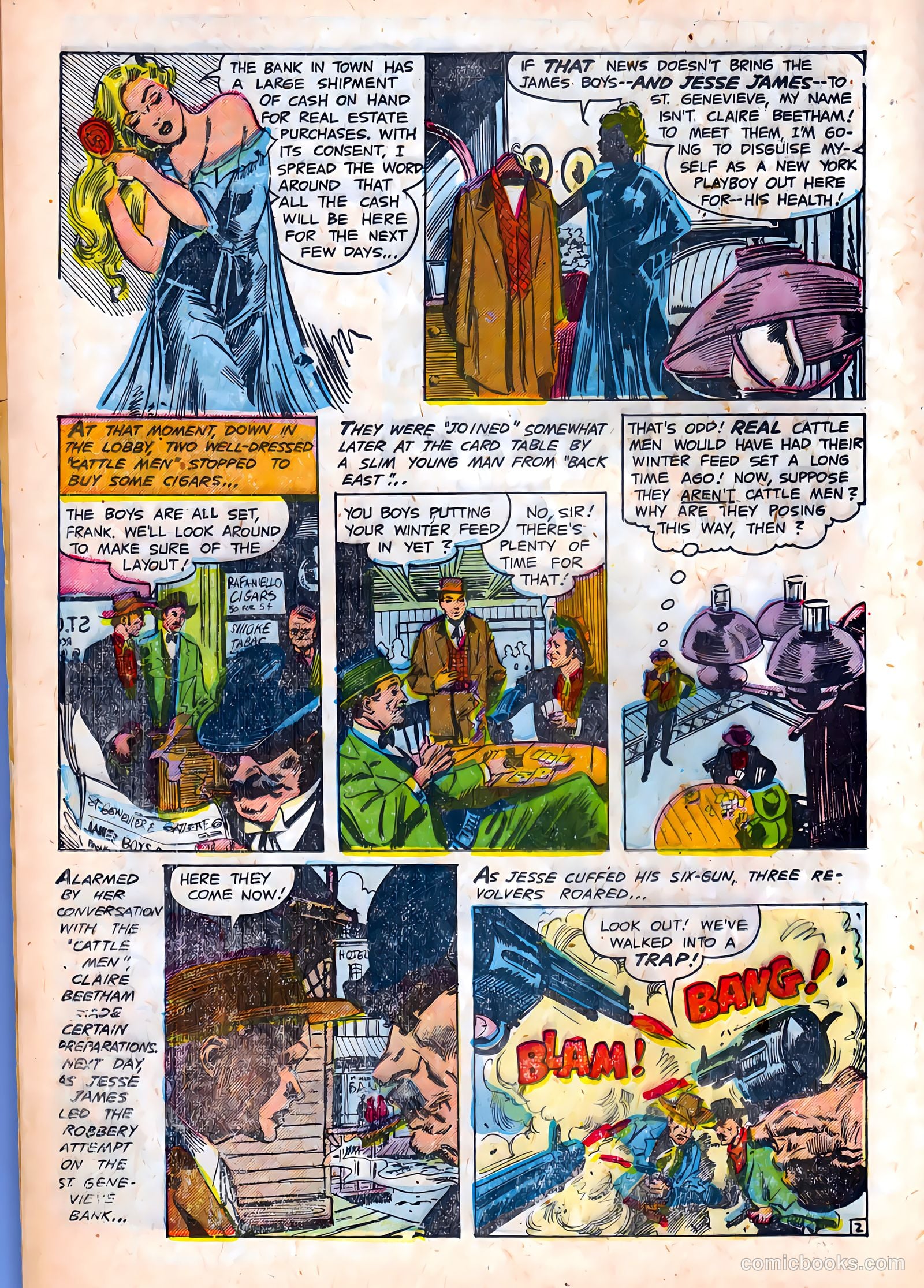 Jesse James #8 (1952) — page 12 of 36