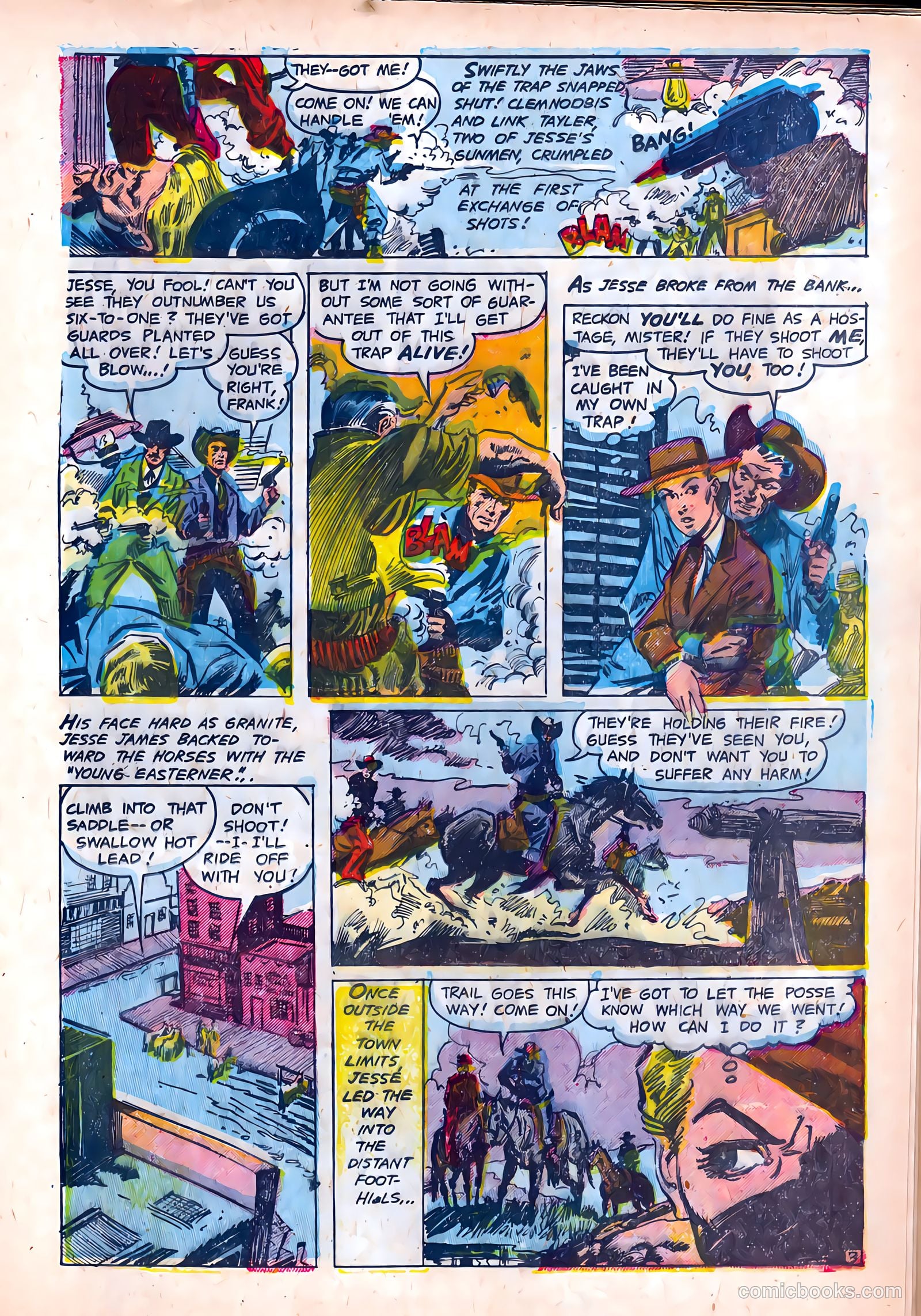 Jesse James #8 (1952) — page 13 of 36