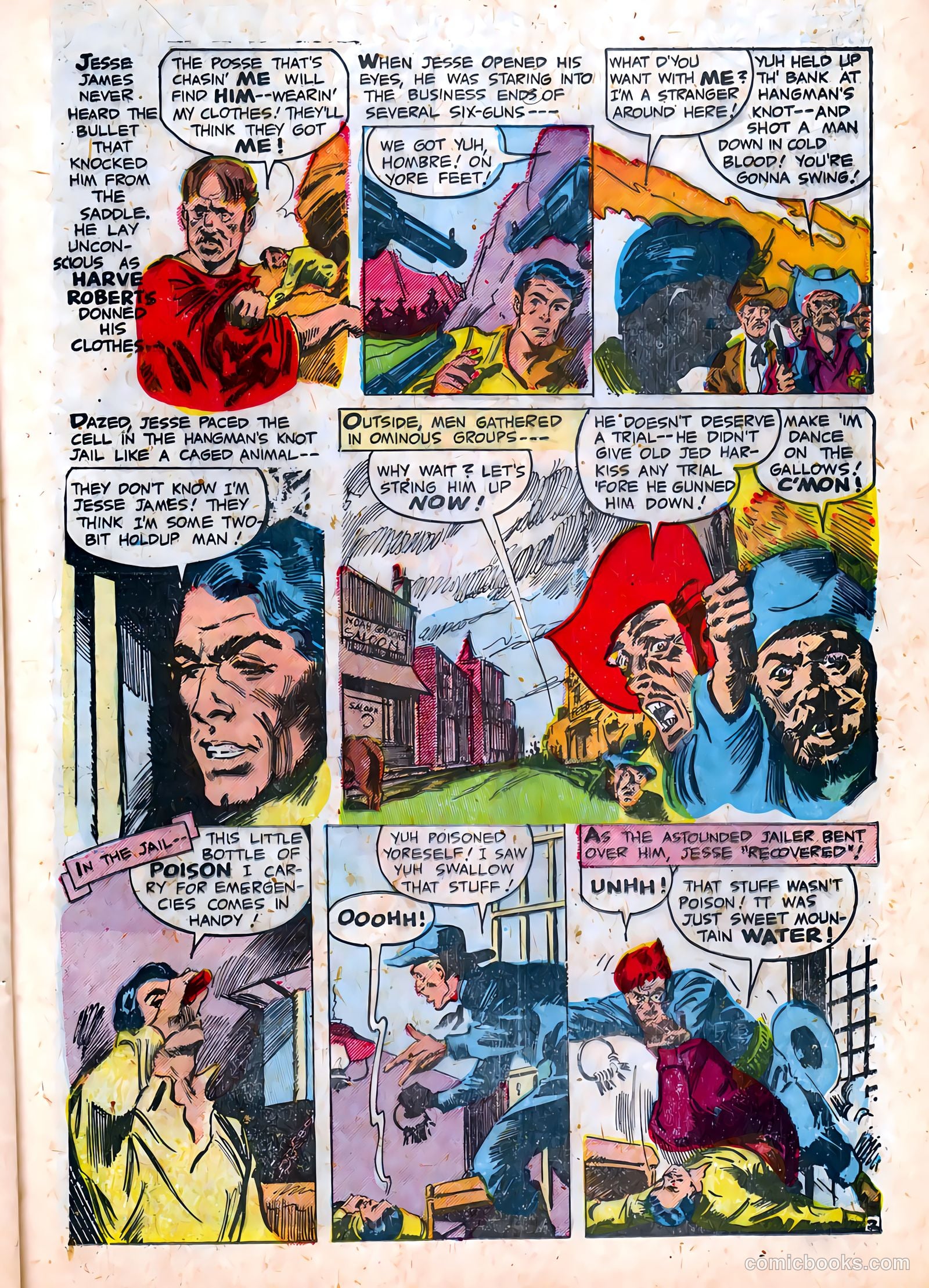 Jesse James #8 (1952) — page 21 of 36
