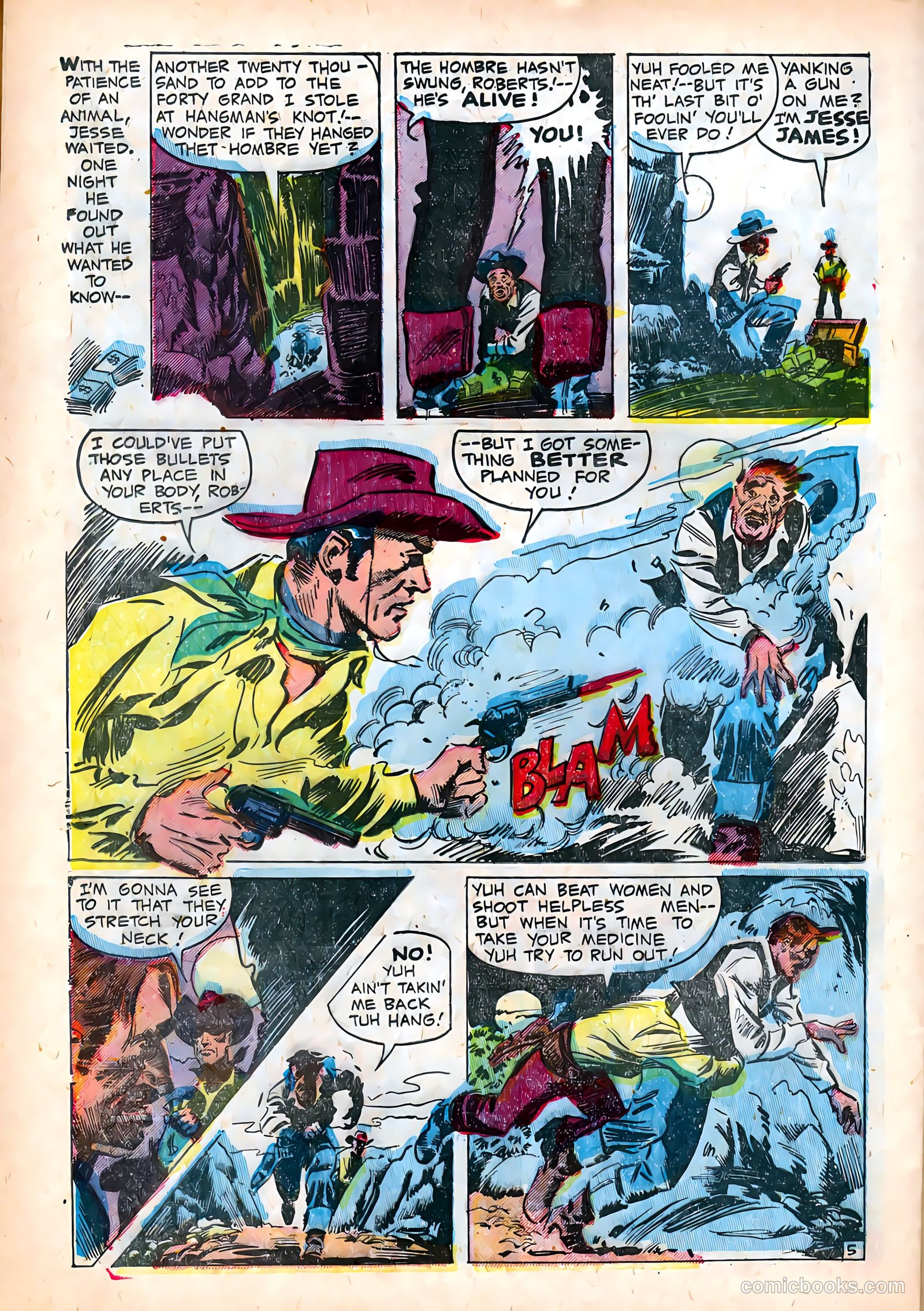 Jesse James #8 (1952) — page 24 of 36