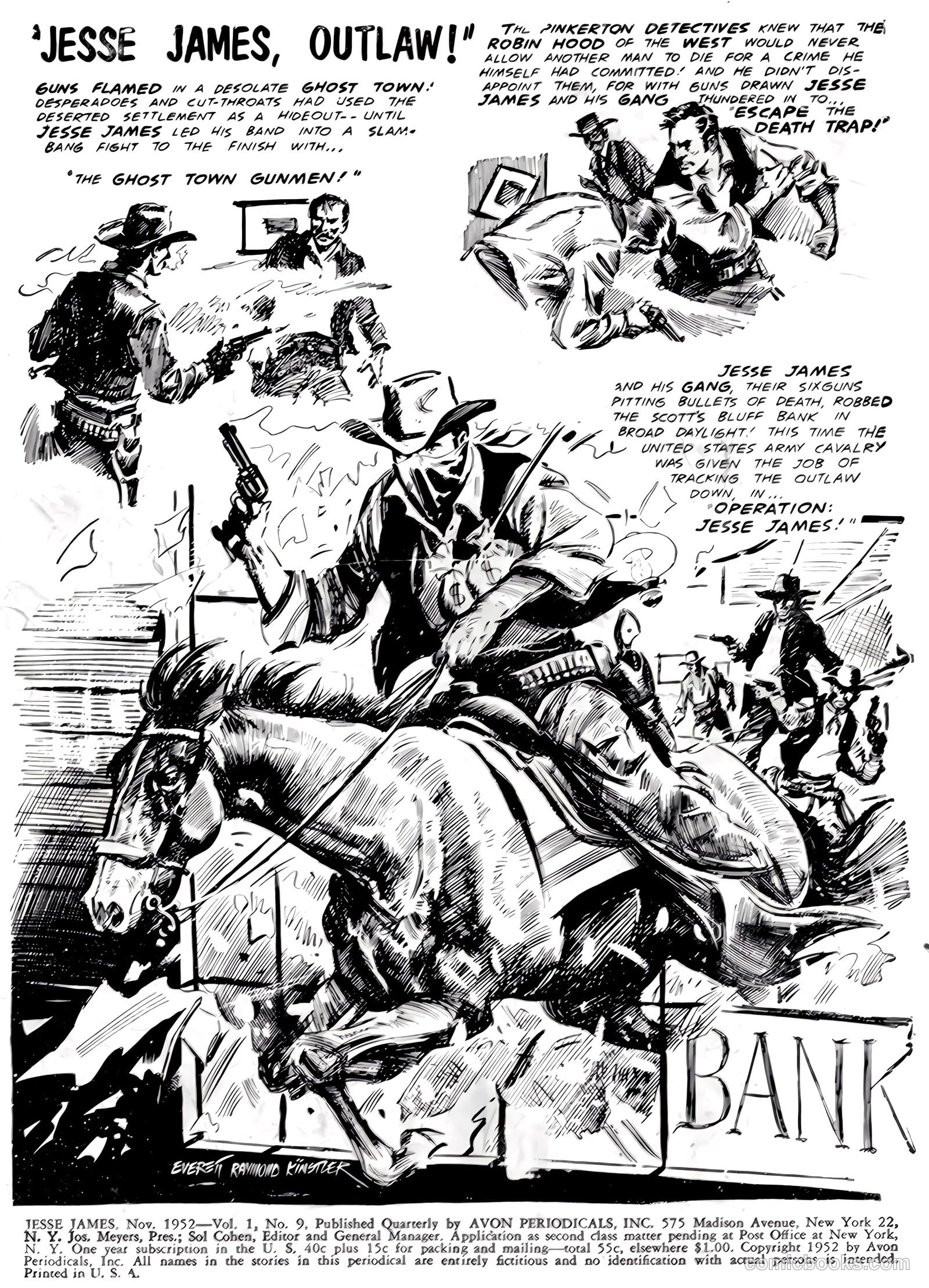 Jesse James #9 (1952) — page 2 of 36