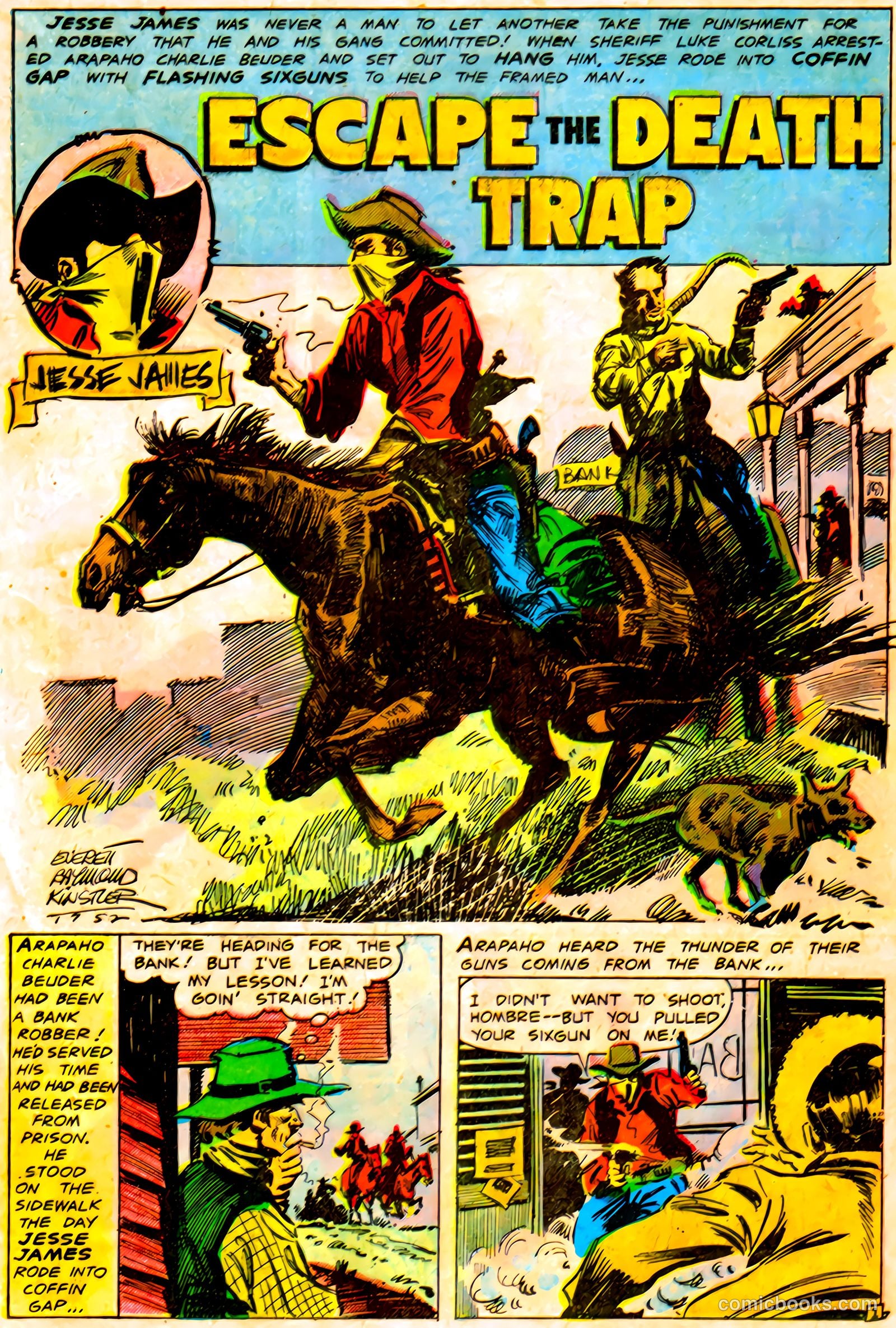 Jesse James #9 (1952) — page 3 of 36