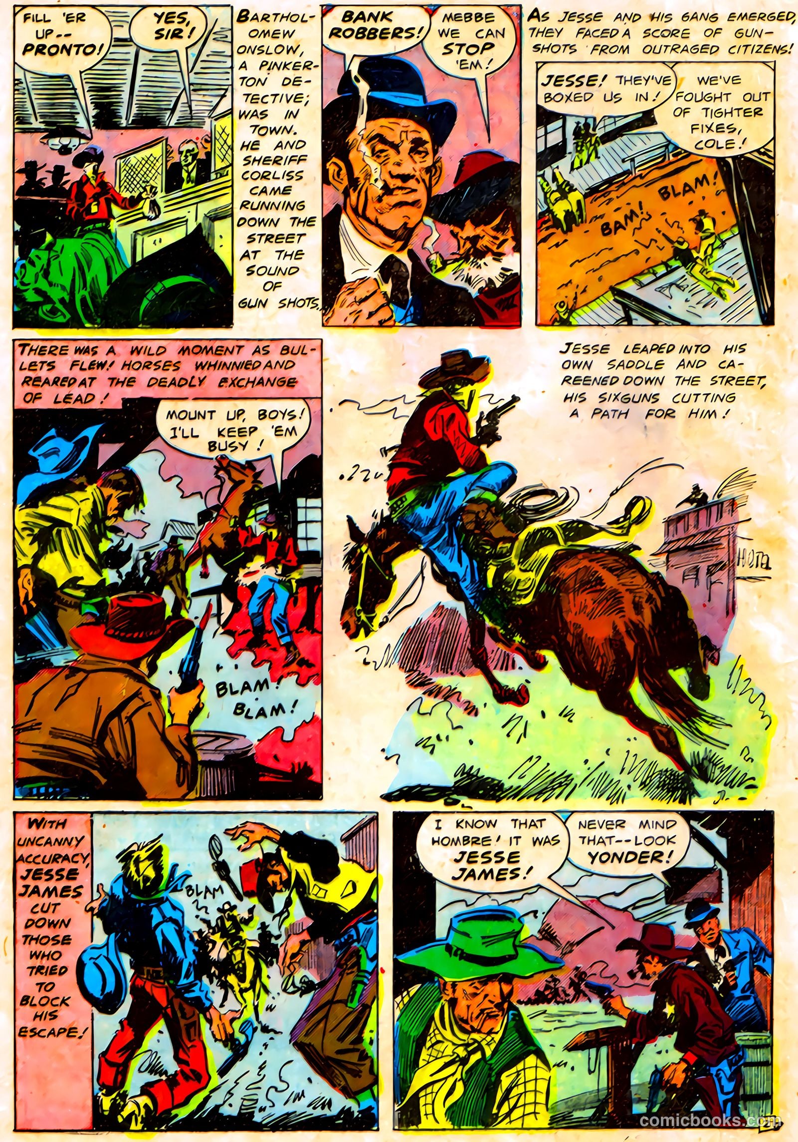 Jesse James #9 (1952) — page 4 of 36