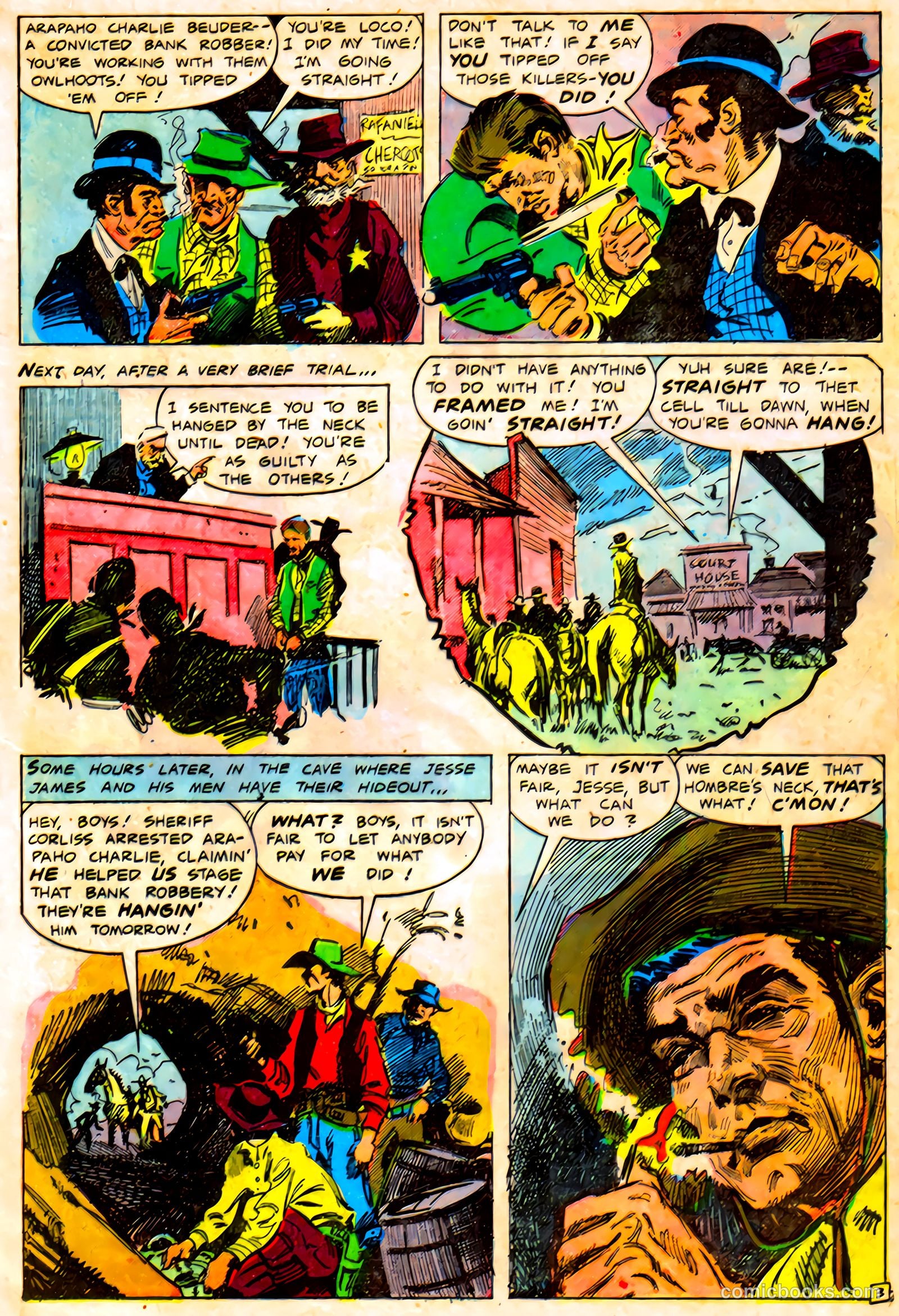 Jesse James #9 (1952) — page 5 of 36