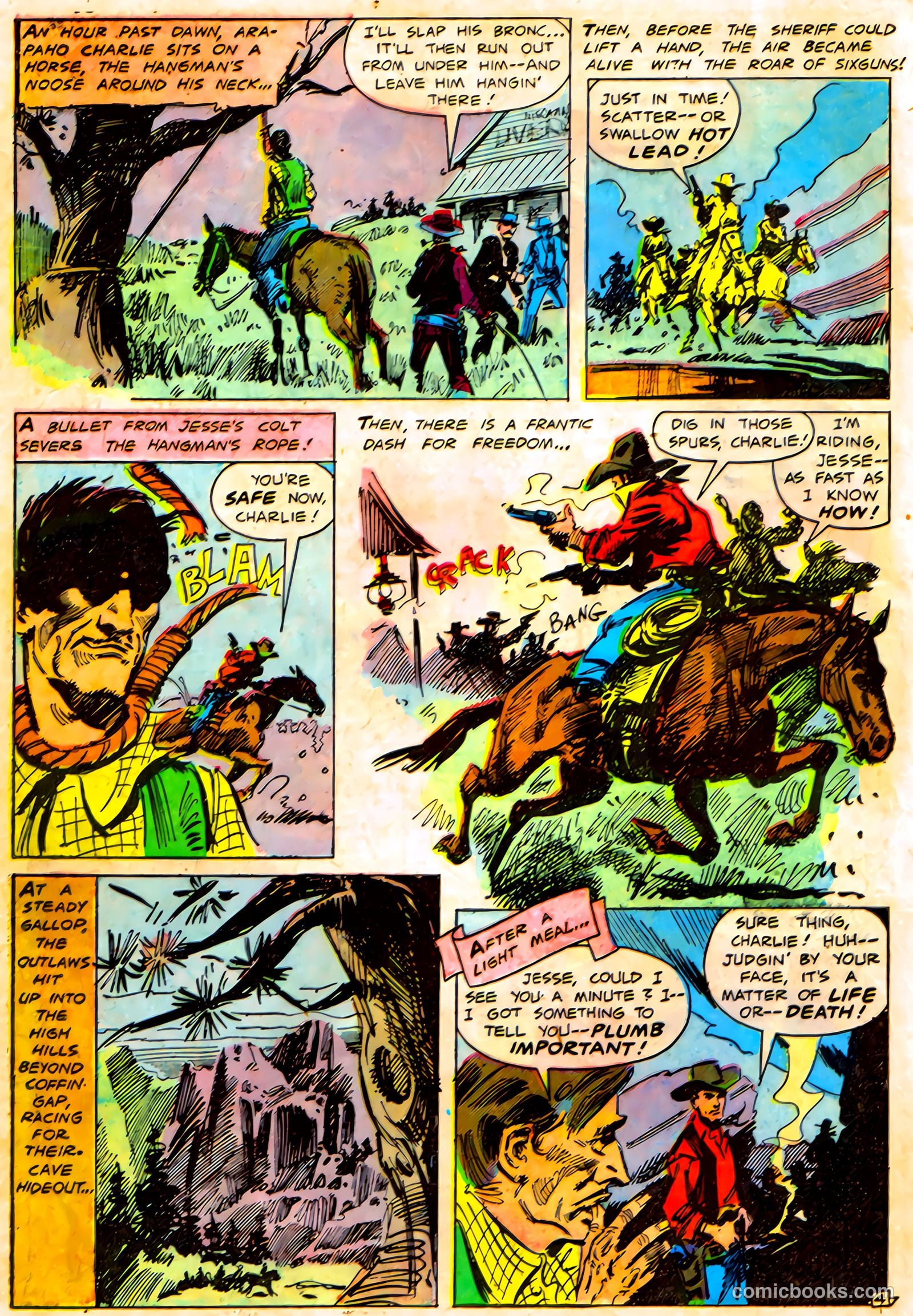 Jesse James #9 (1952) — page 6 of 36