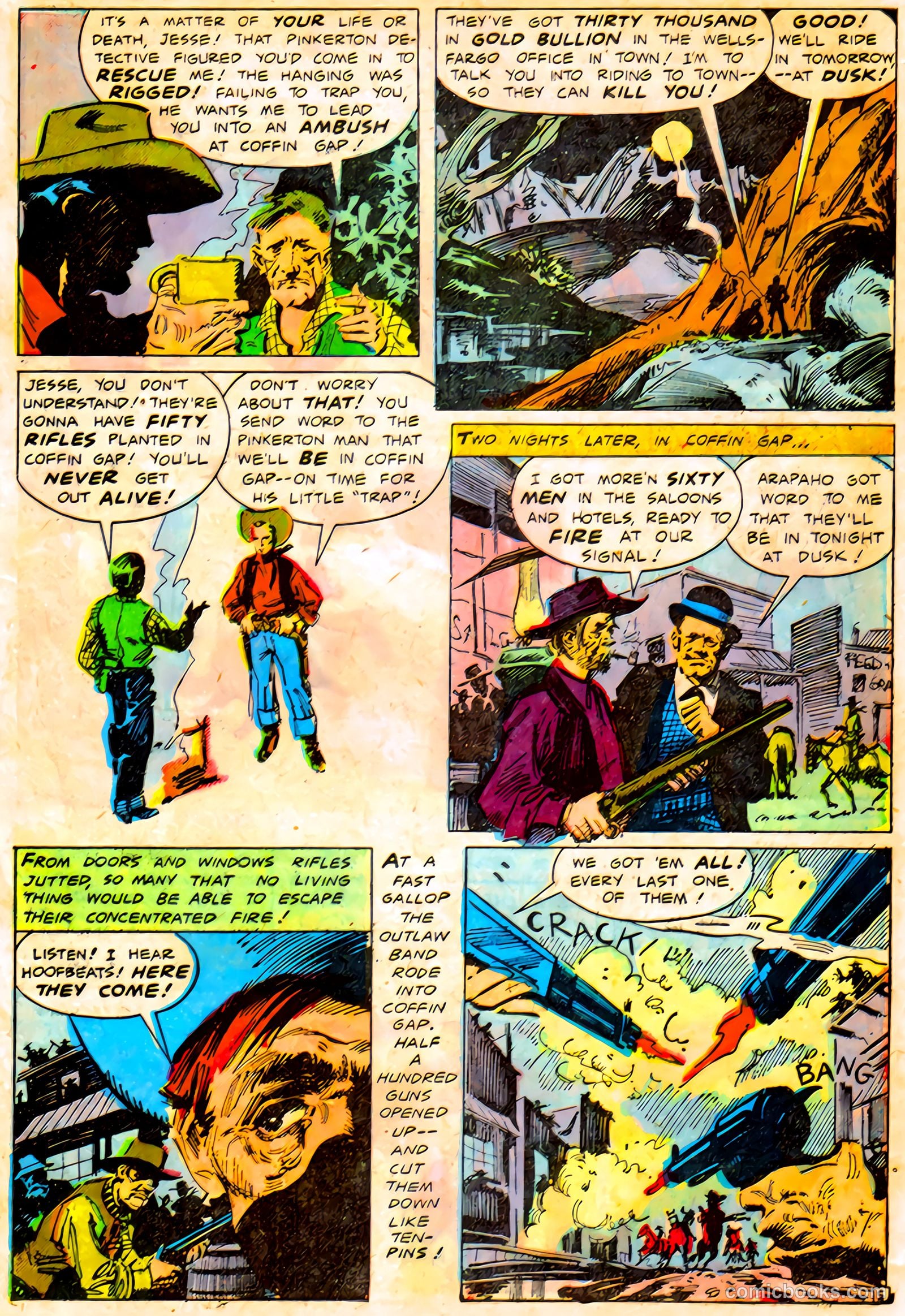 Jesse James #9 (1952) — page 7 of 36