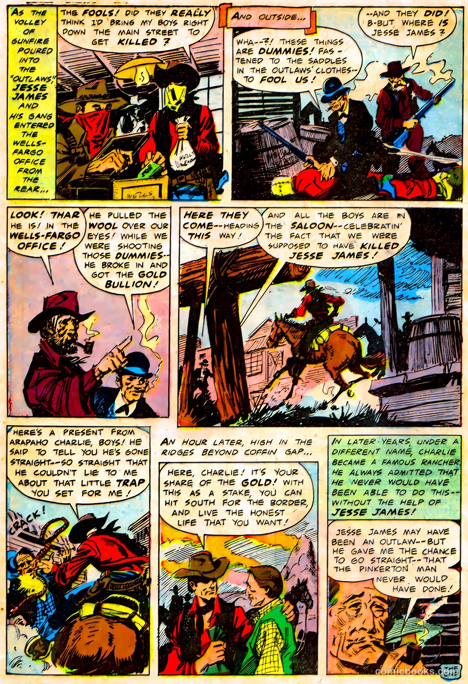Jesse James #9 (1952) — page 8 of 36