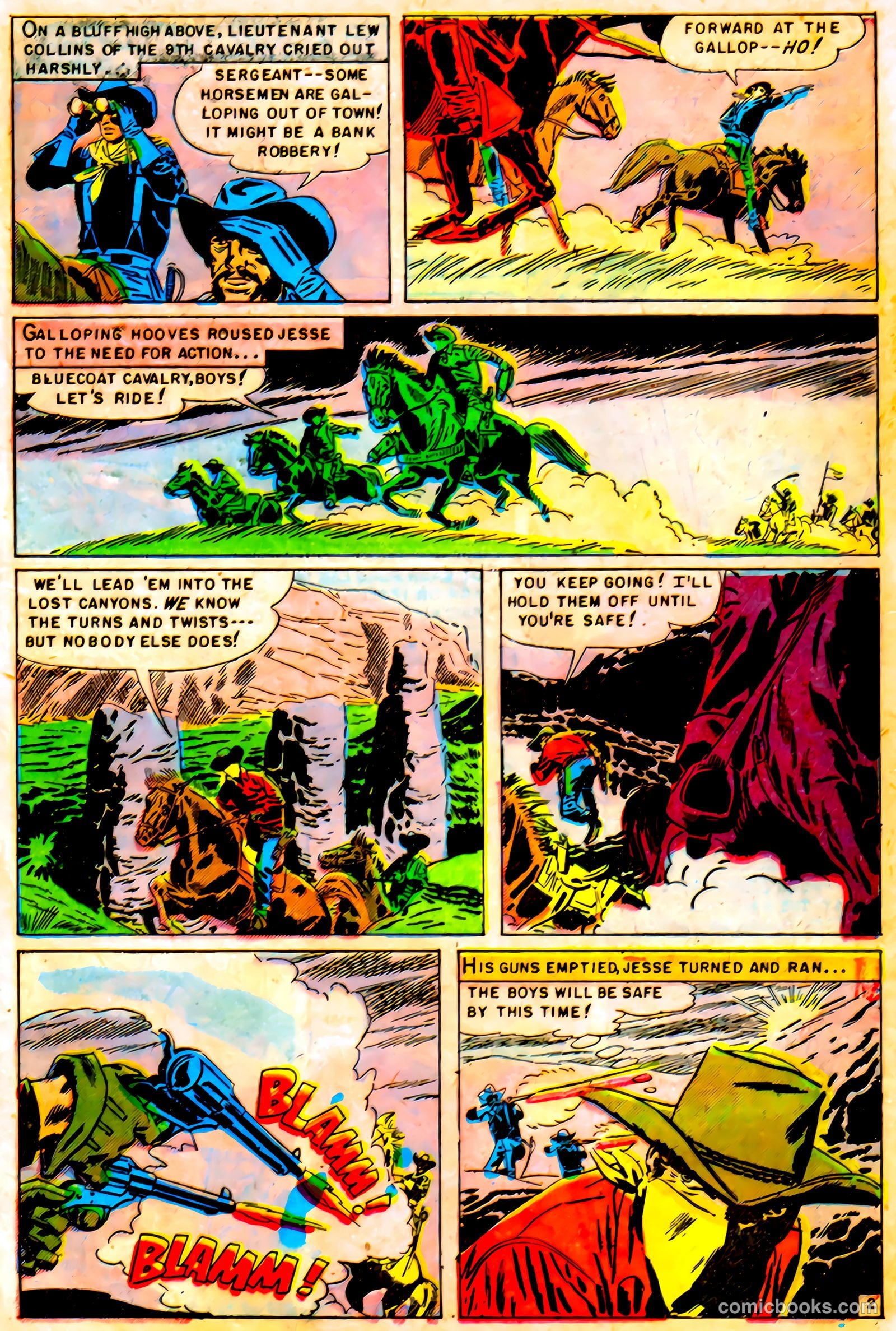 Jesse James #9 (1952) — page 11 of 36