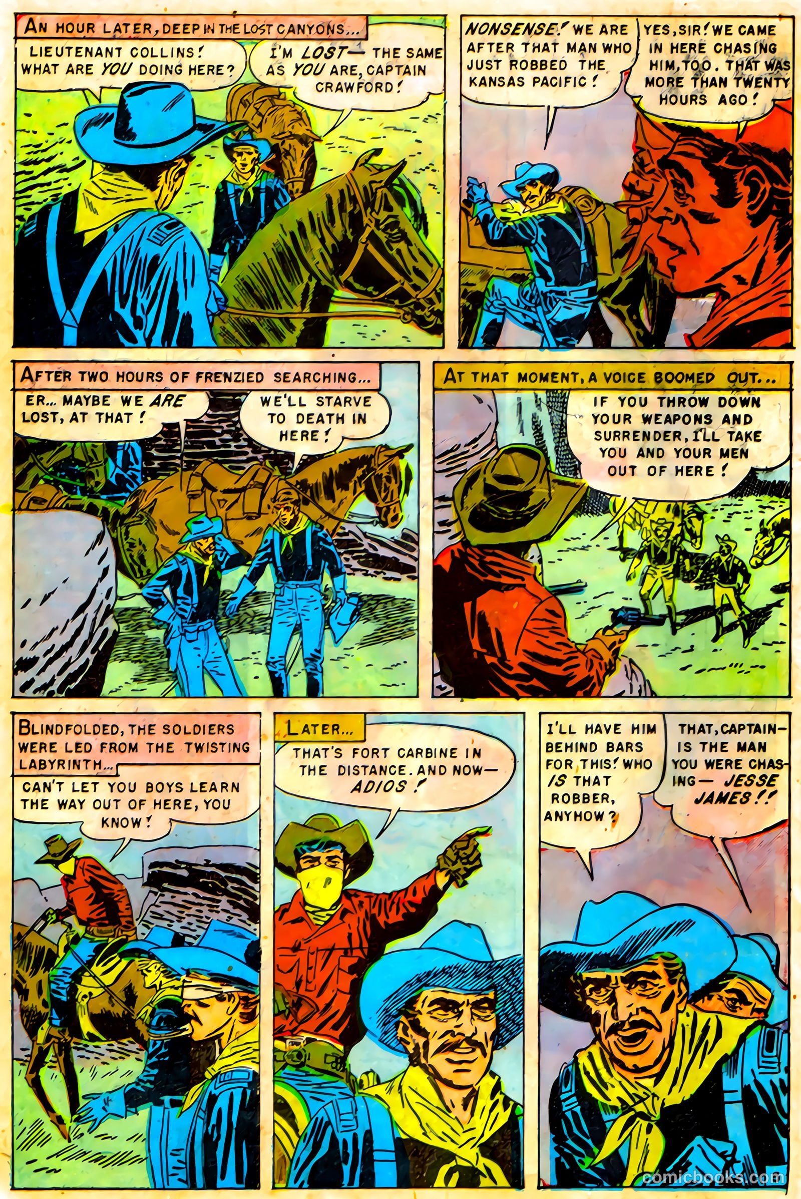 Jesse James #9 (1952) — page 14 of 36