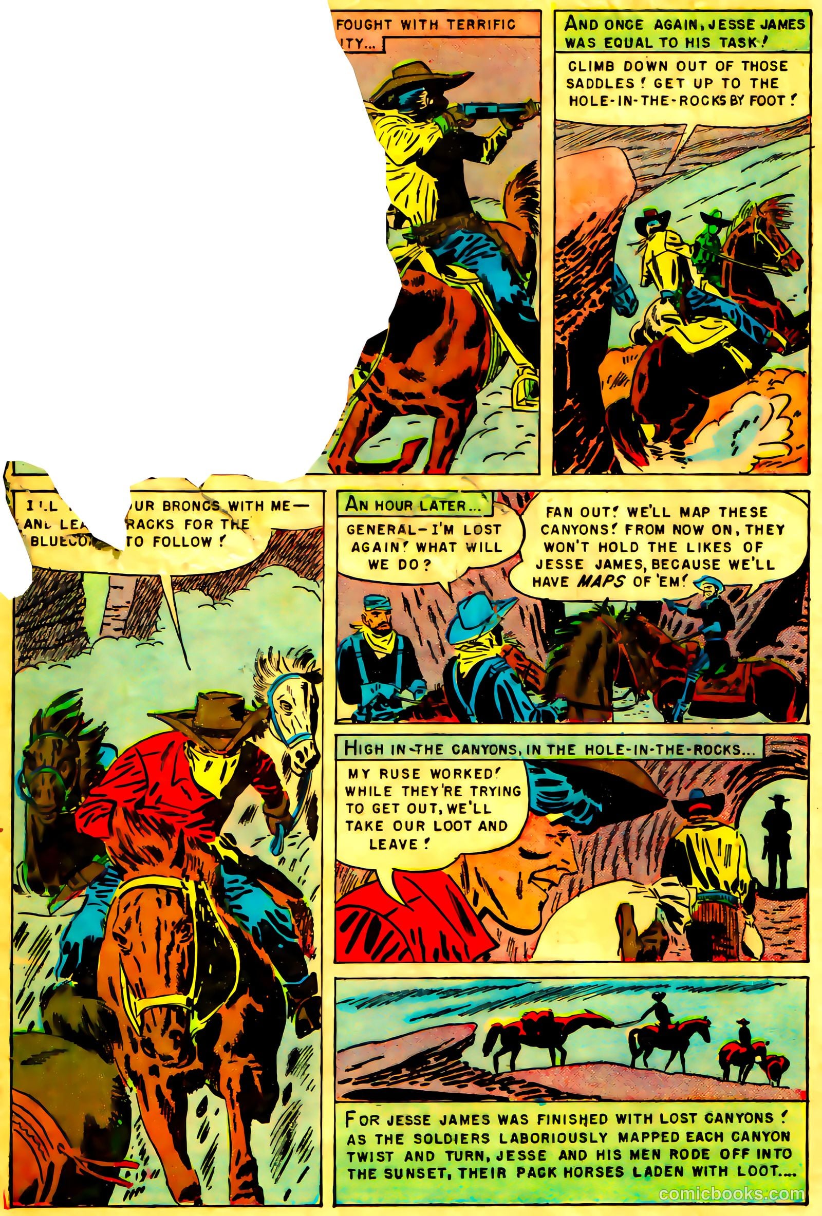 Jesse James #9 (1952) — page 16 of 36