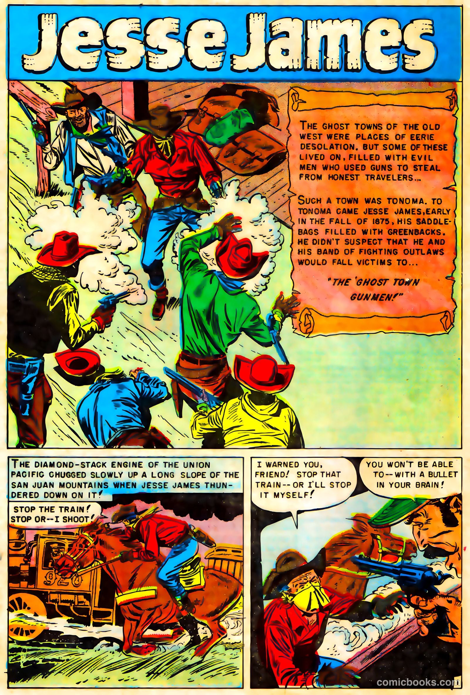 Jesse James #9 (1952) — page 20 of 36