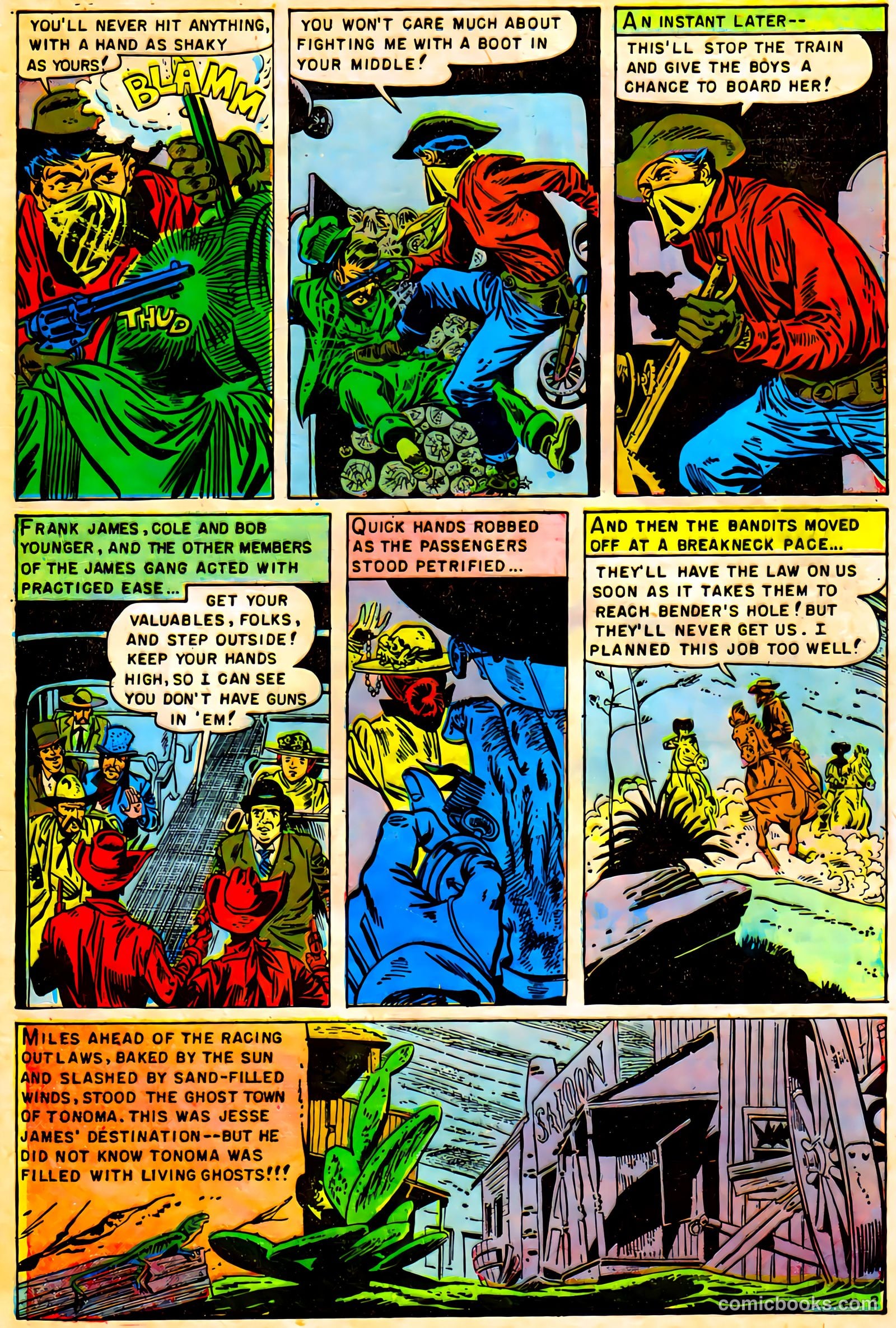 Jesse James #9 (1952) — page 21 of 36