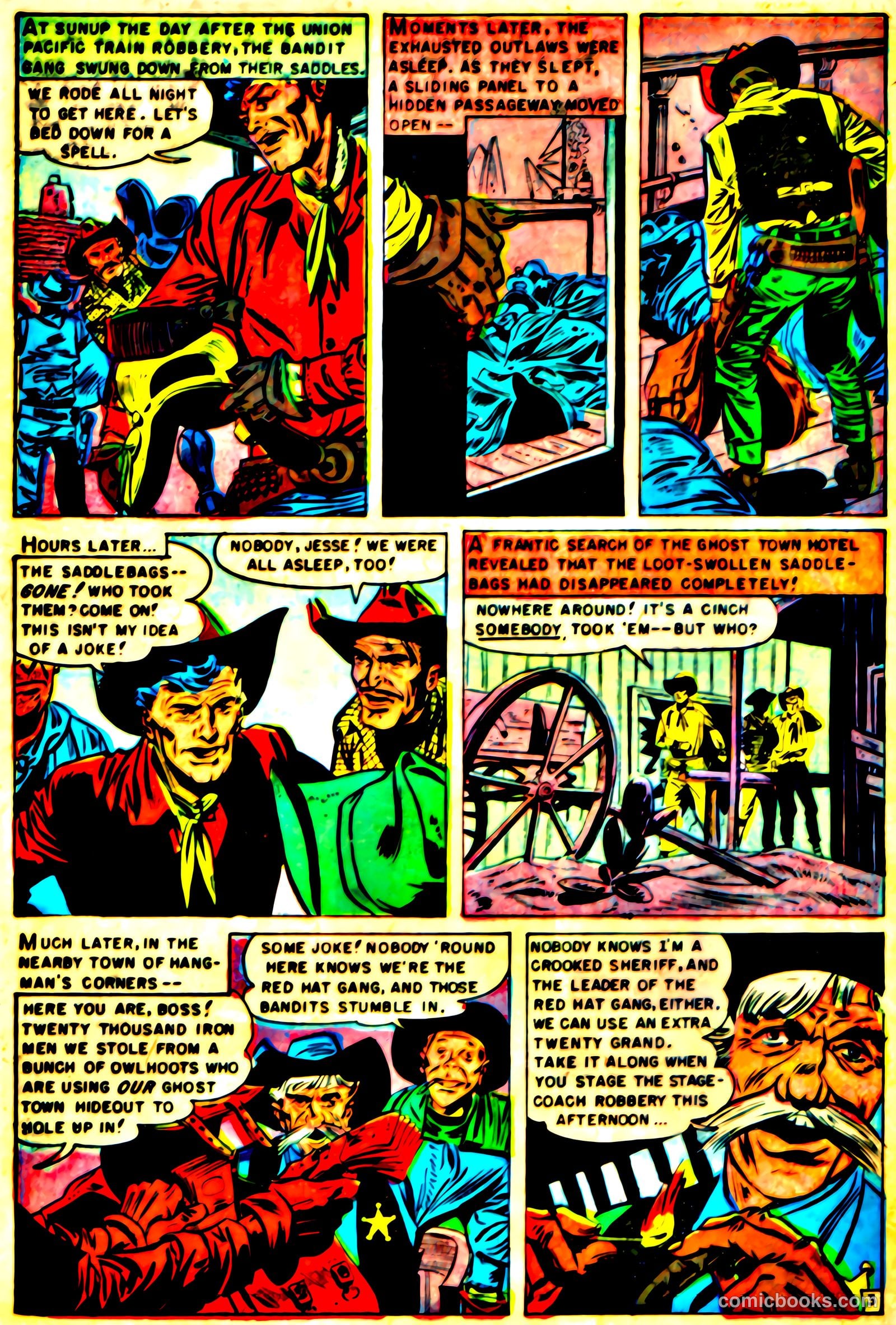 Jesse James #9 (1952) — page 22 of 36