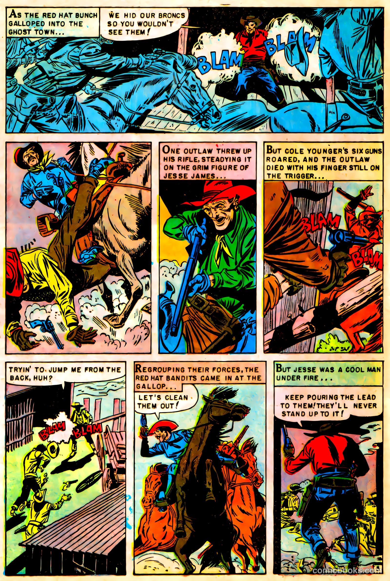 Jesse James #9 (1952) — page 24 of 36