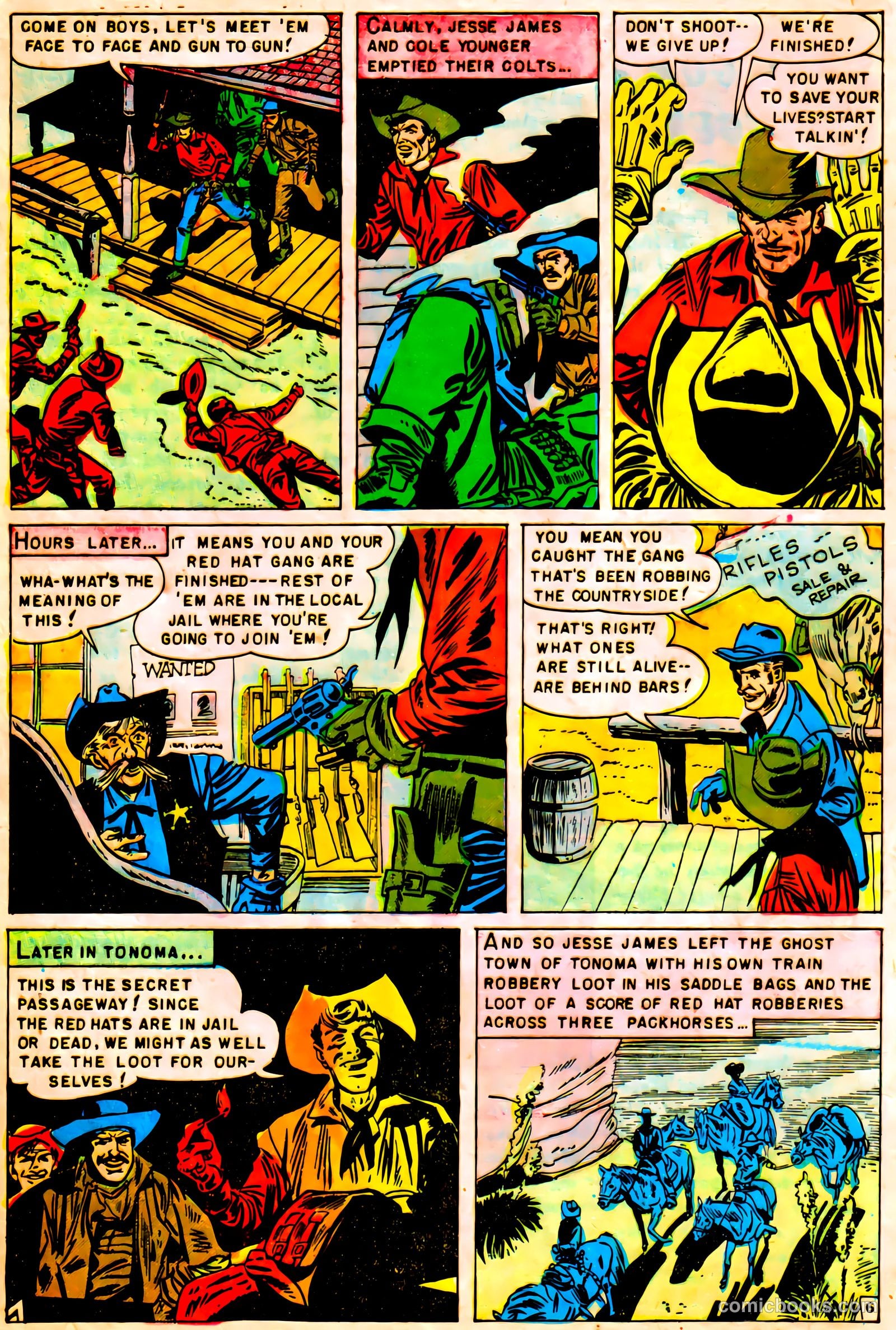 Jesse James #9 (1952) — page 25 of 36