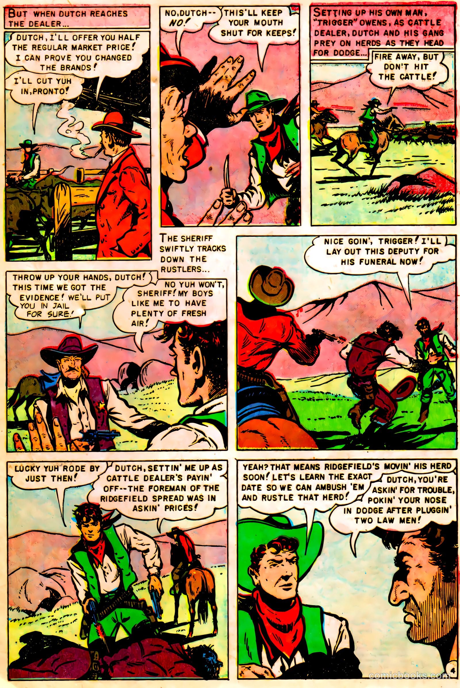 Jesse James #9 (1952) — page 31 of 36