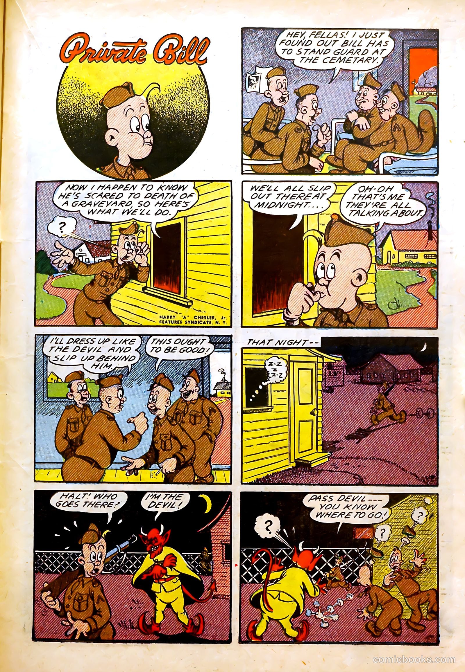 Jest Comics #10 (1944) — page 33 of 53