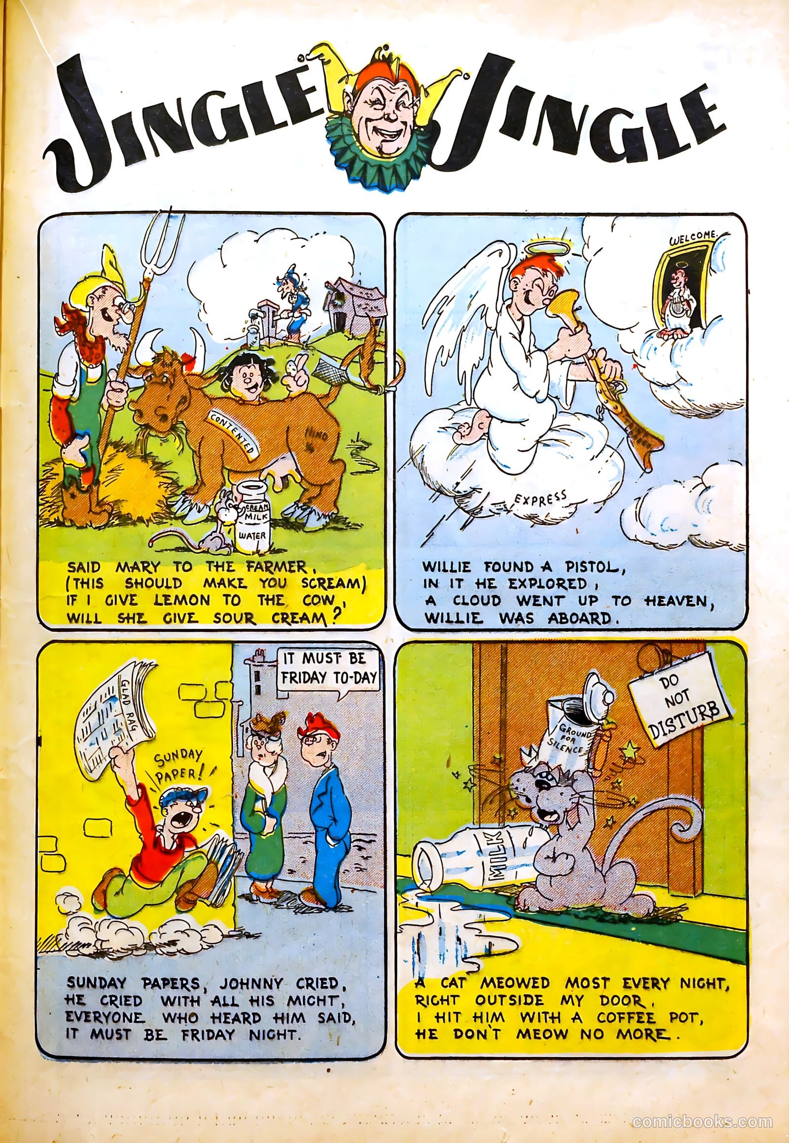 Jest Comics #10 (1944) — page 35 of 53