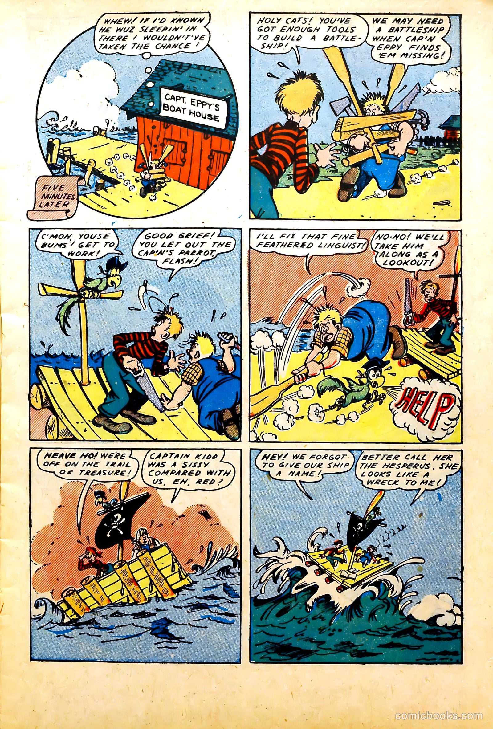 Jest Comics #11 (1945) — page 5 of 55