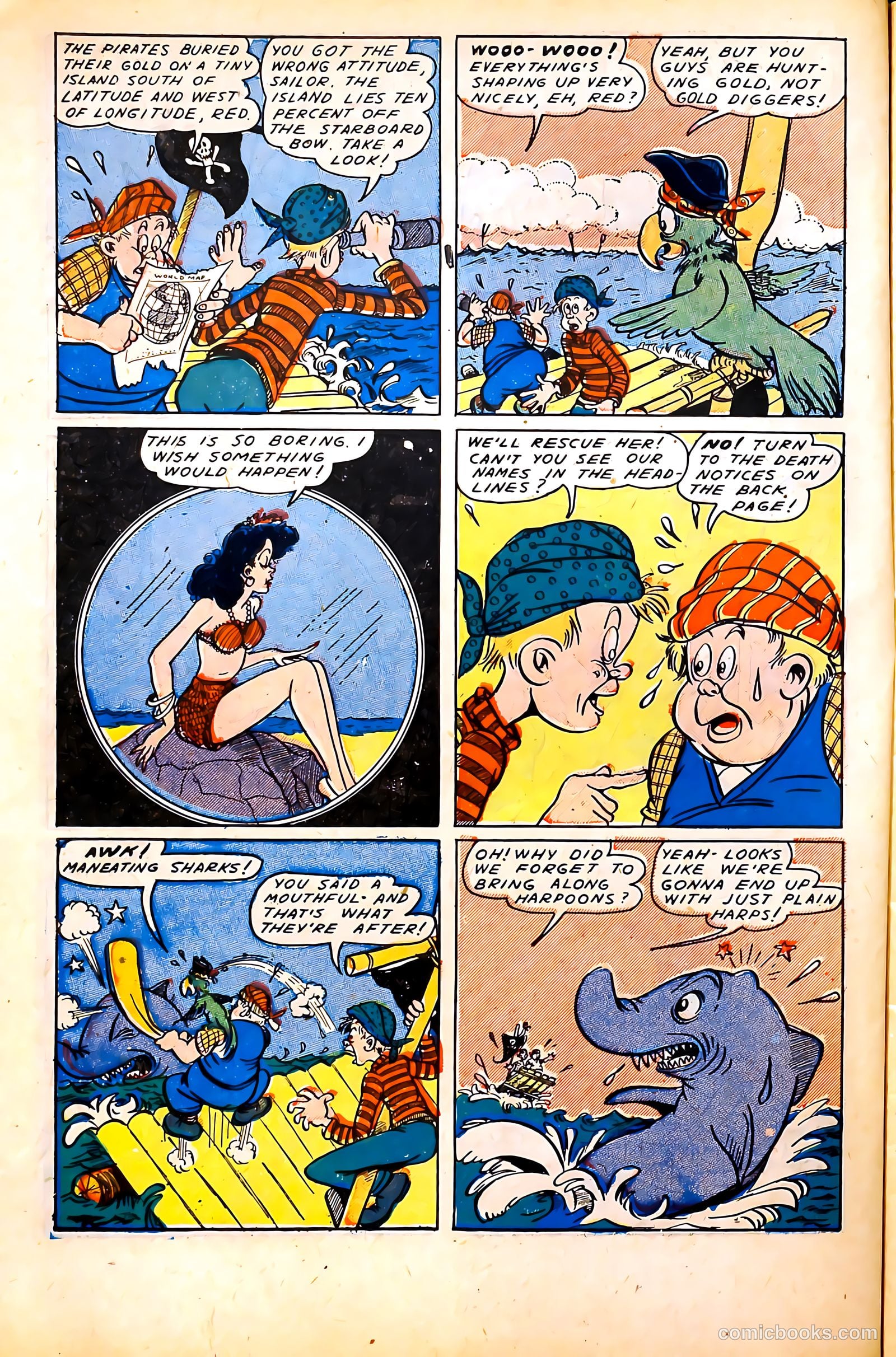 Jest Comics #11 (1945) — page 6 of 55