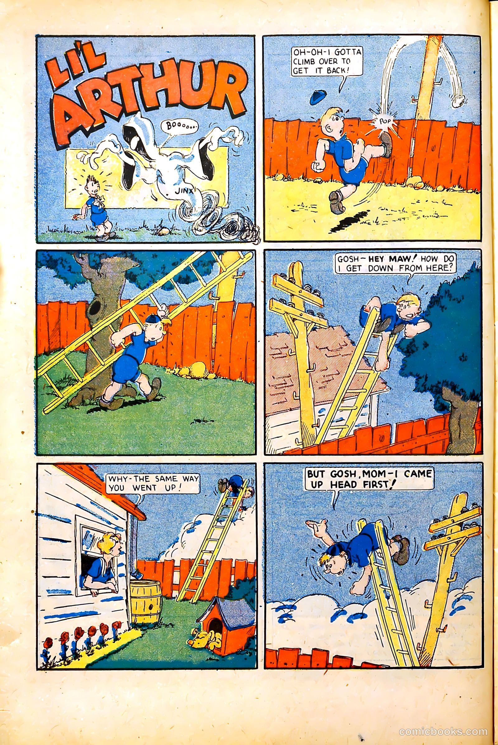 Jest Comics #11 (1945) — page 12 of 55