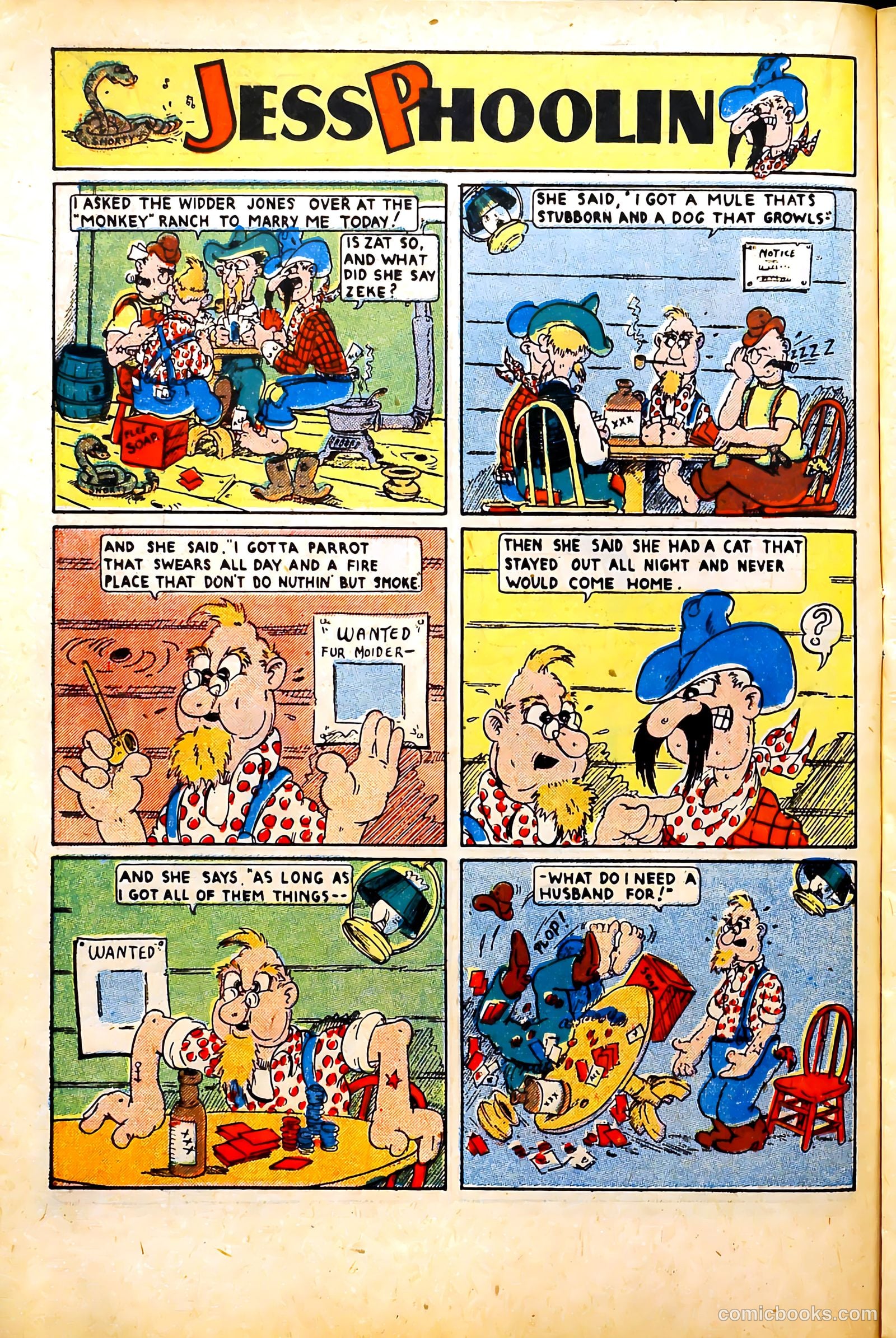 Jest Comics #11 (1945) — page 18 of 55