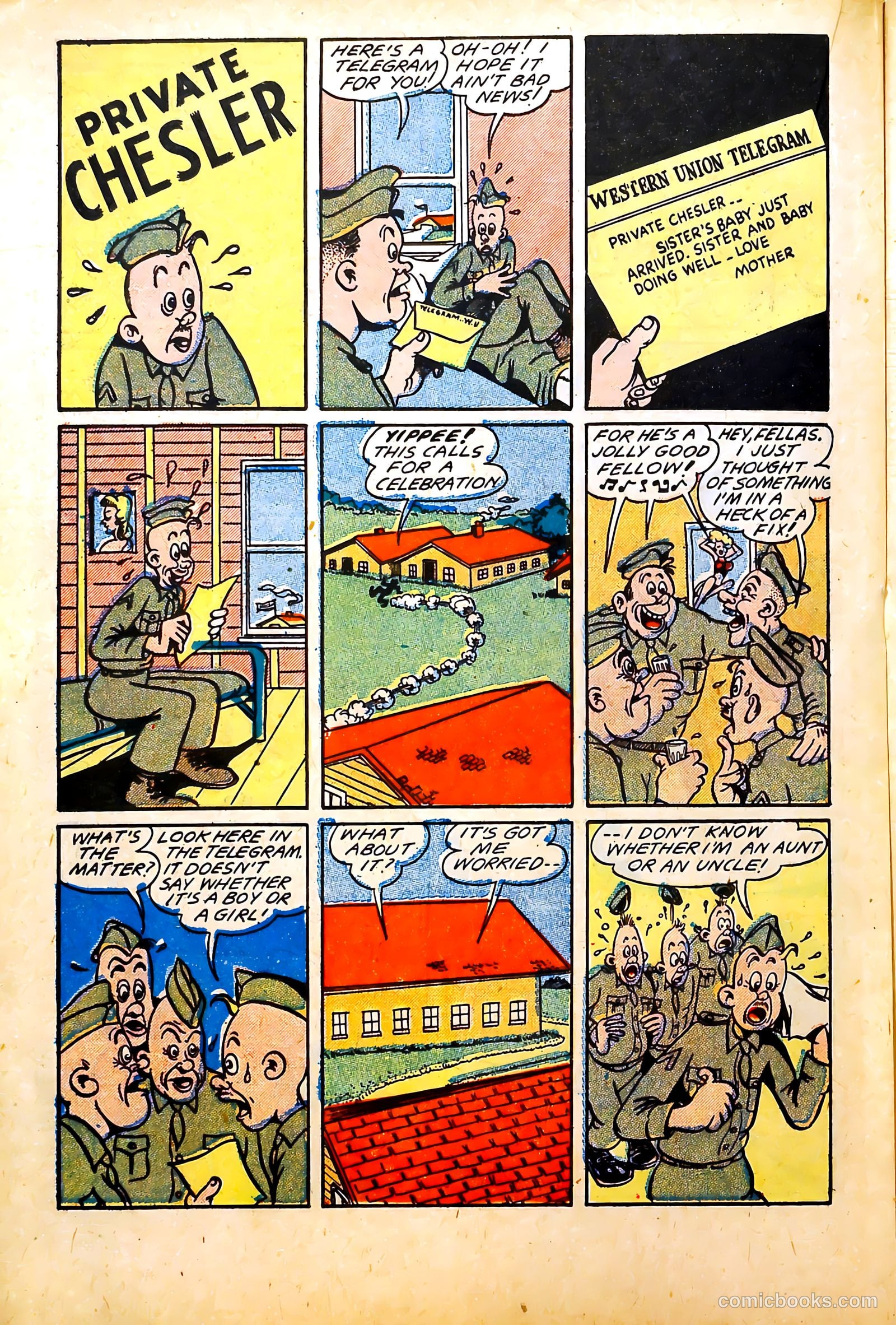 Jest Comics #11 (1945) — page 28 of 55