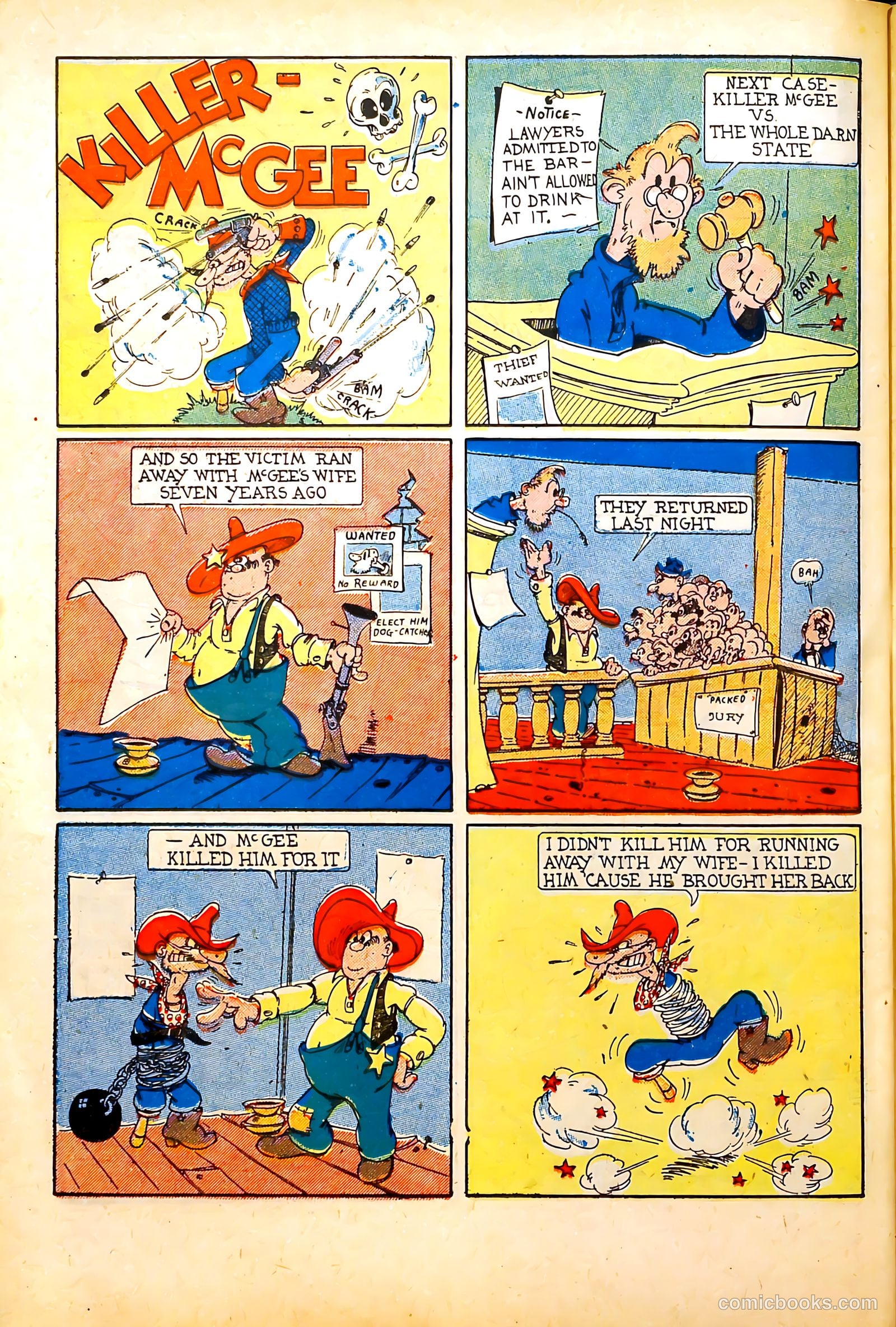 Jest Comics #11 (1945) — page 38 of 55